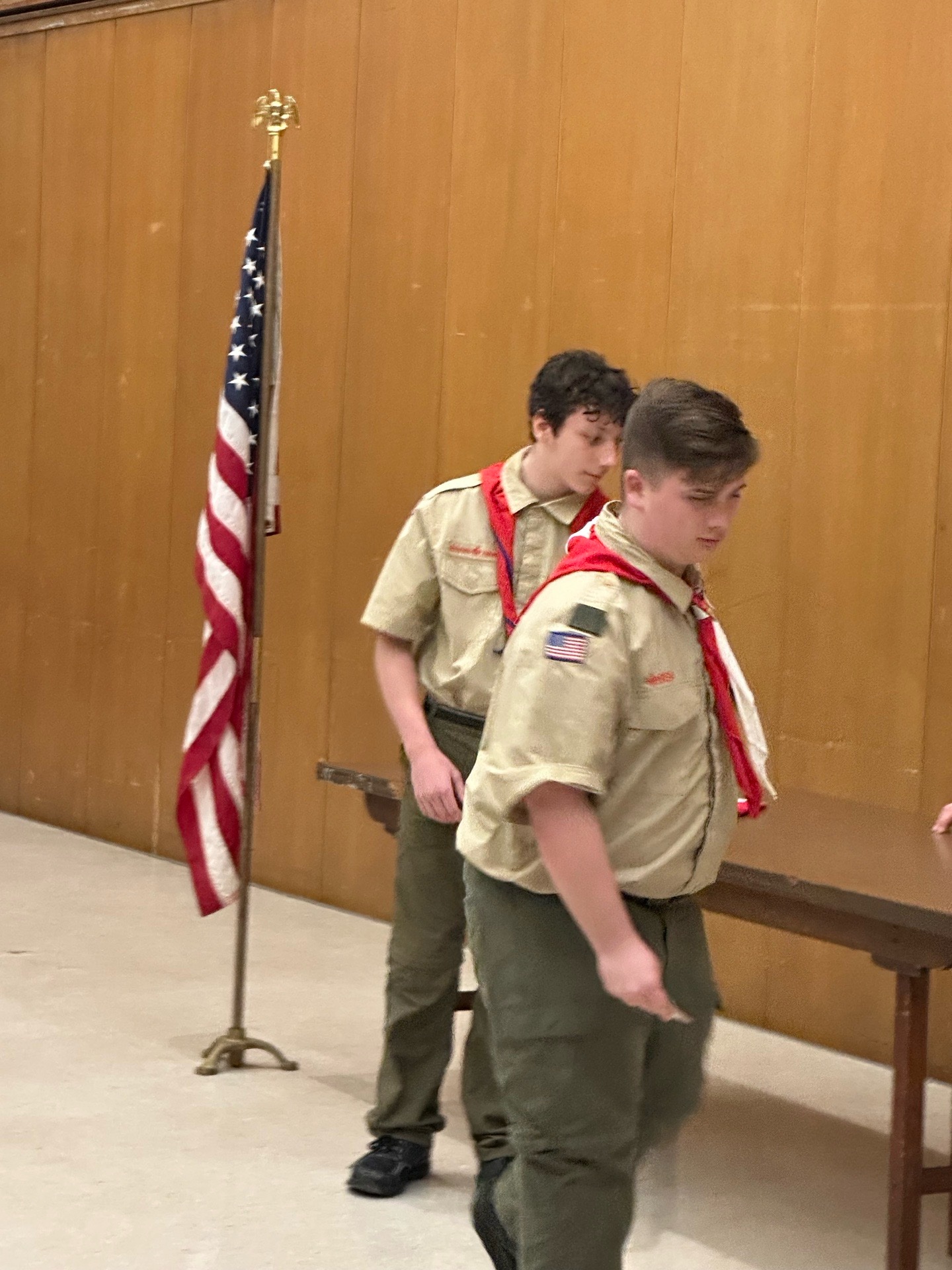 Flag Retirement Ceremony photo