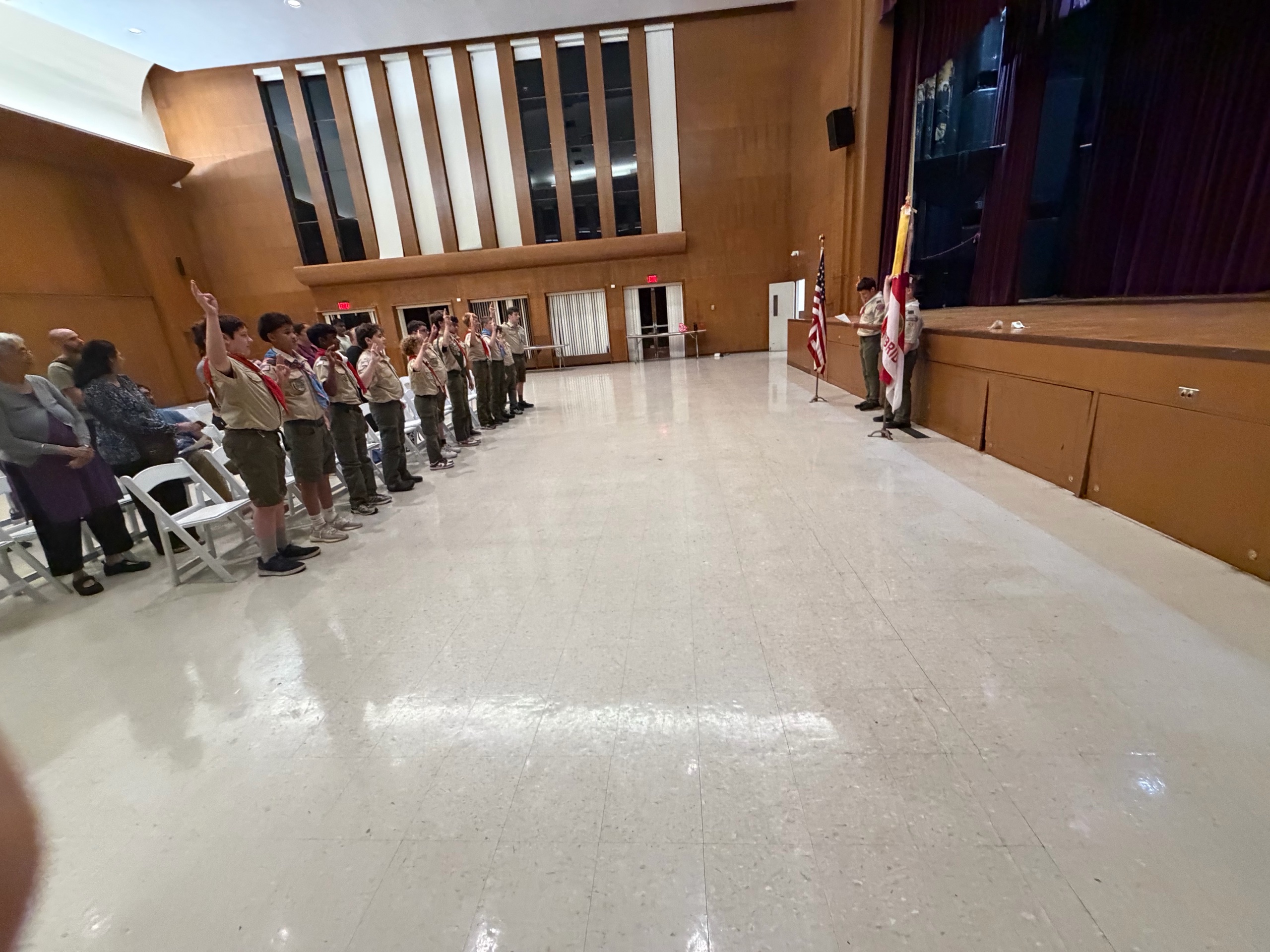 Flag Retirement Ceremony photo