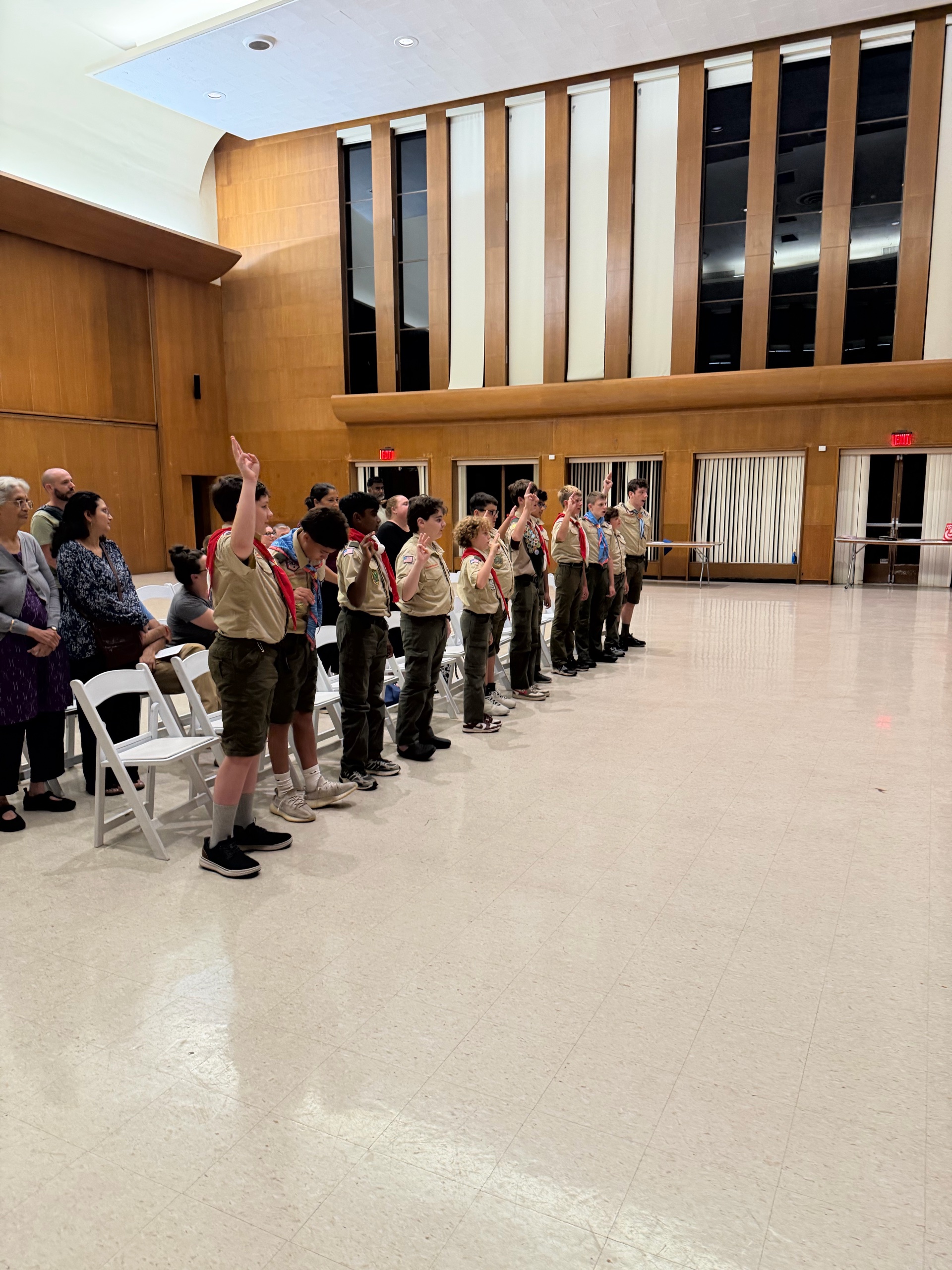 Flag Retirement Ceremony photo