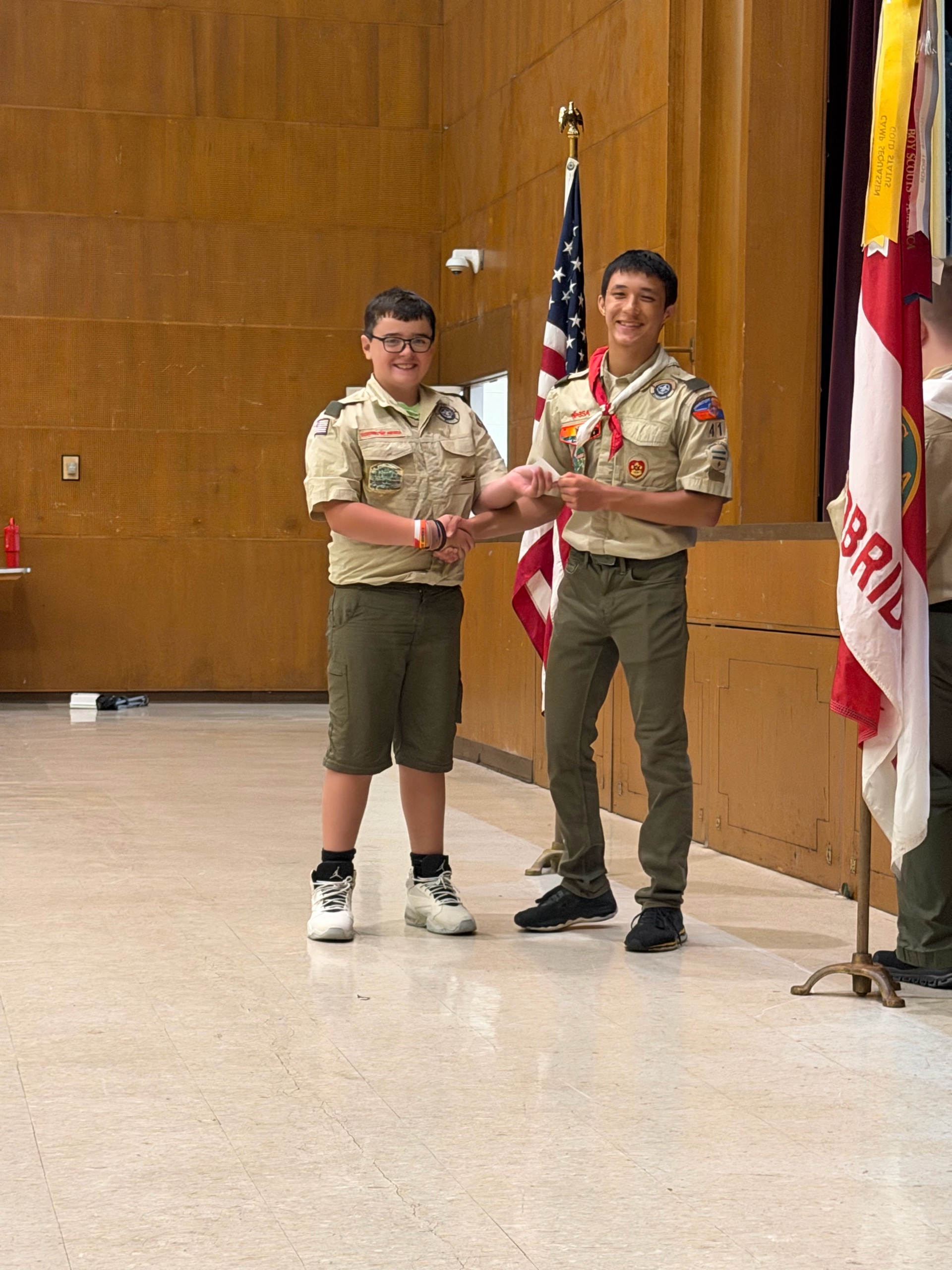 Flag Retirement Ceremony photo