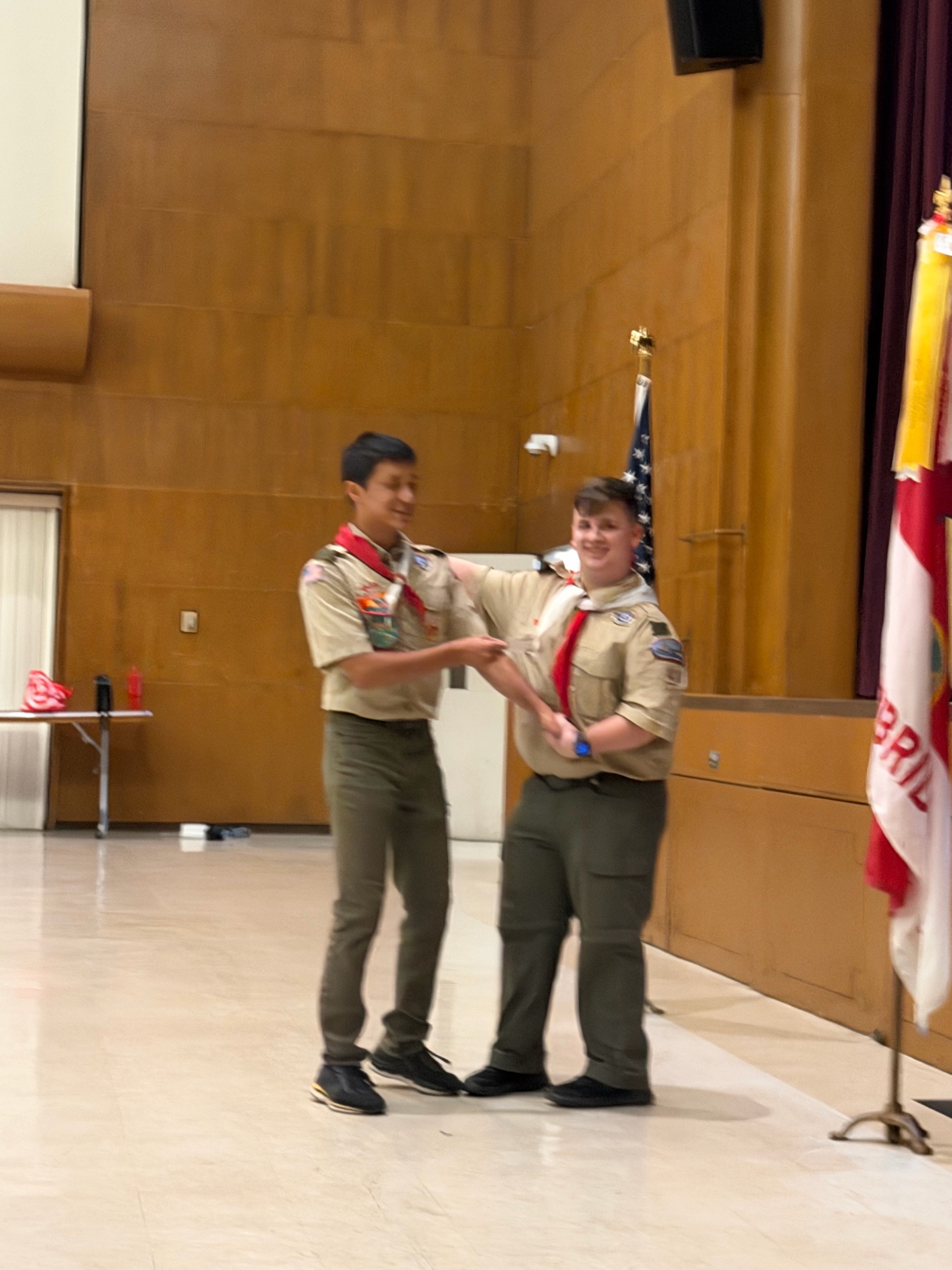 Flag Retirement Ceremony photo