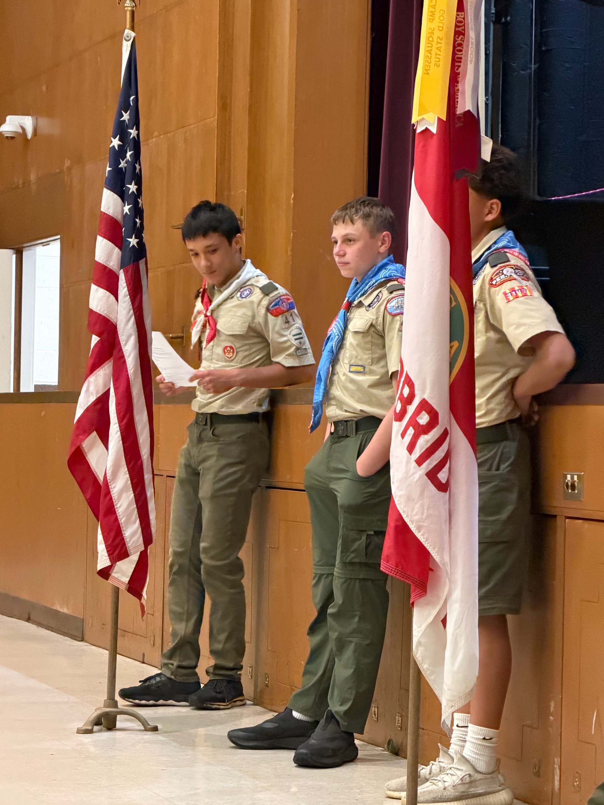 Flag Retirement Ceremony photo