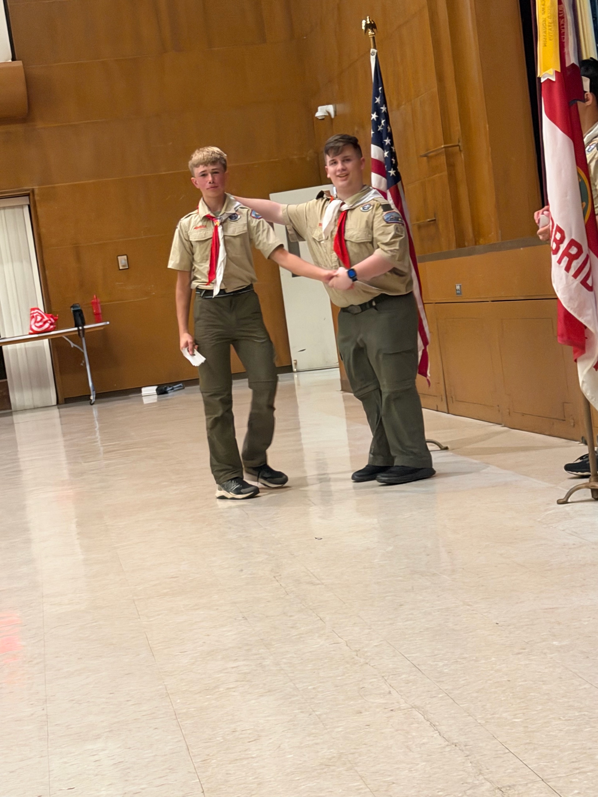 Flag Retirement Ceremony photo
