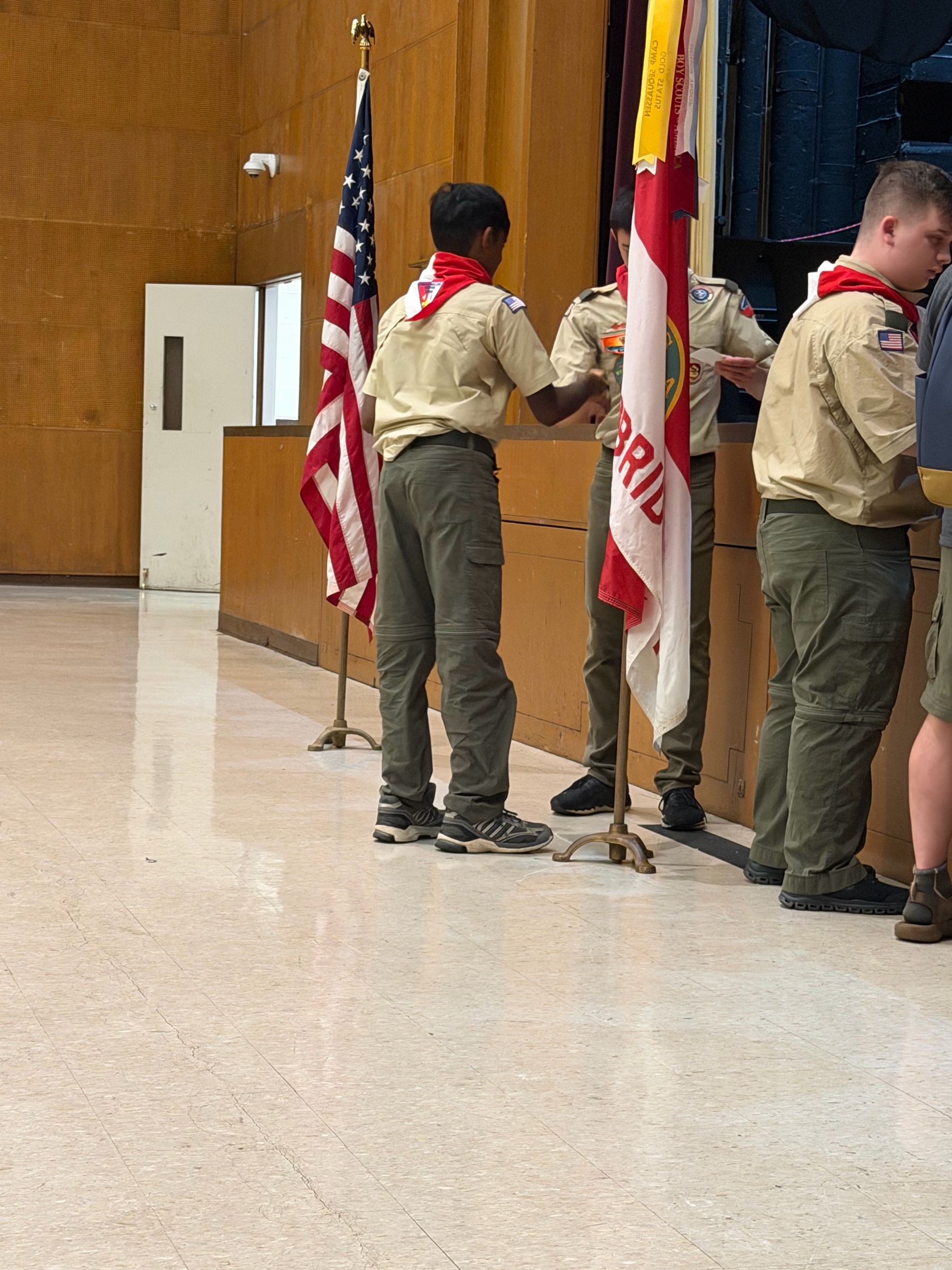Flag Retirement Ceremony photo