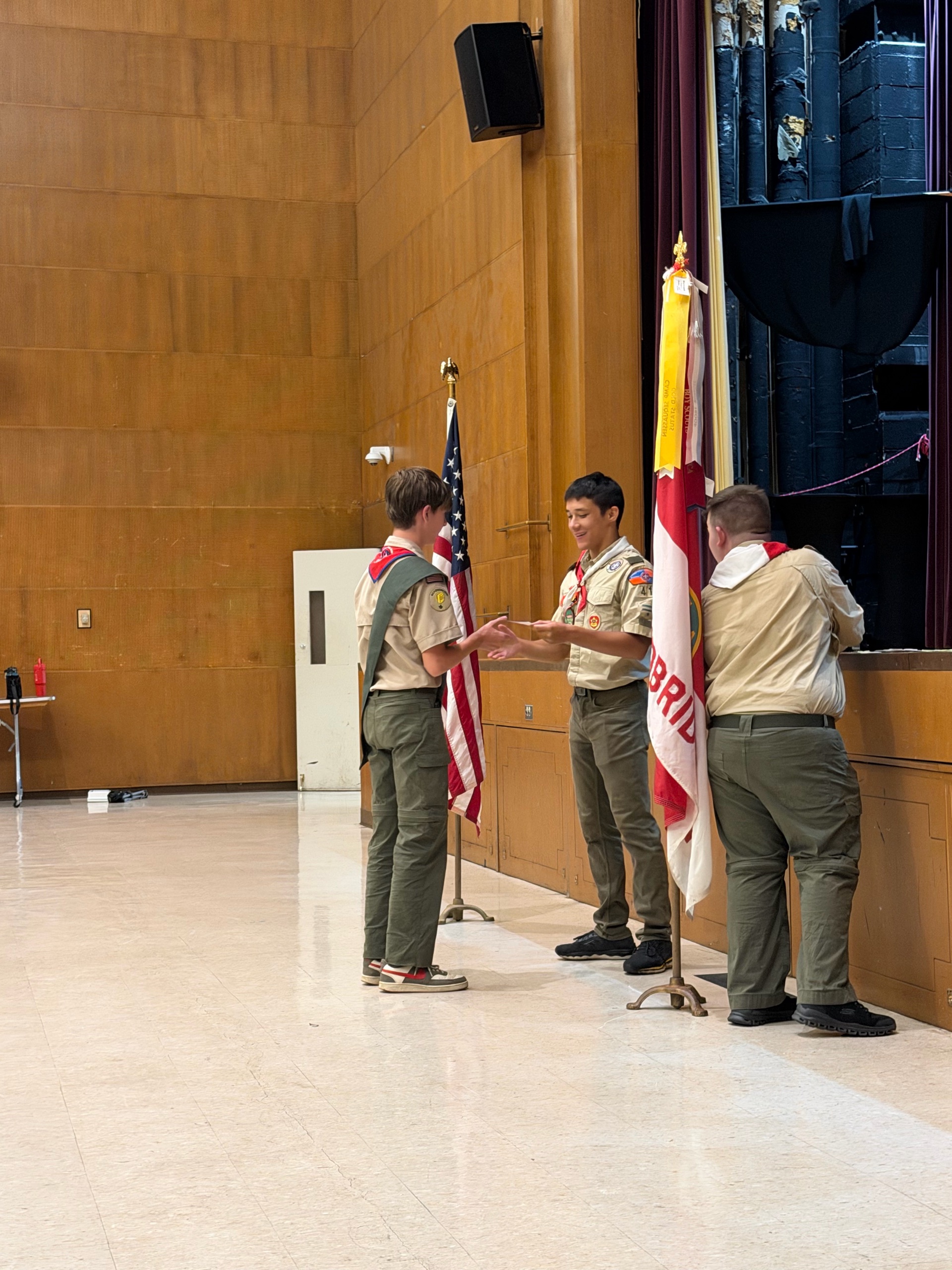Flag Retirement Ceremony photo