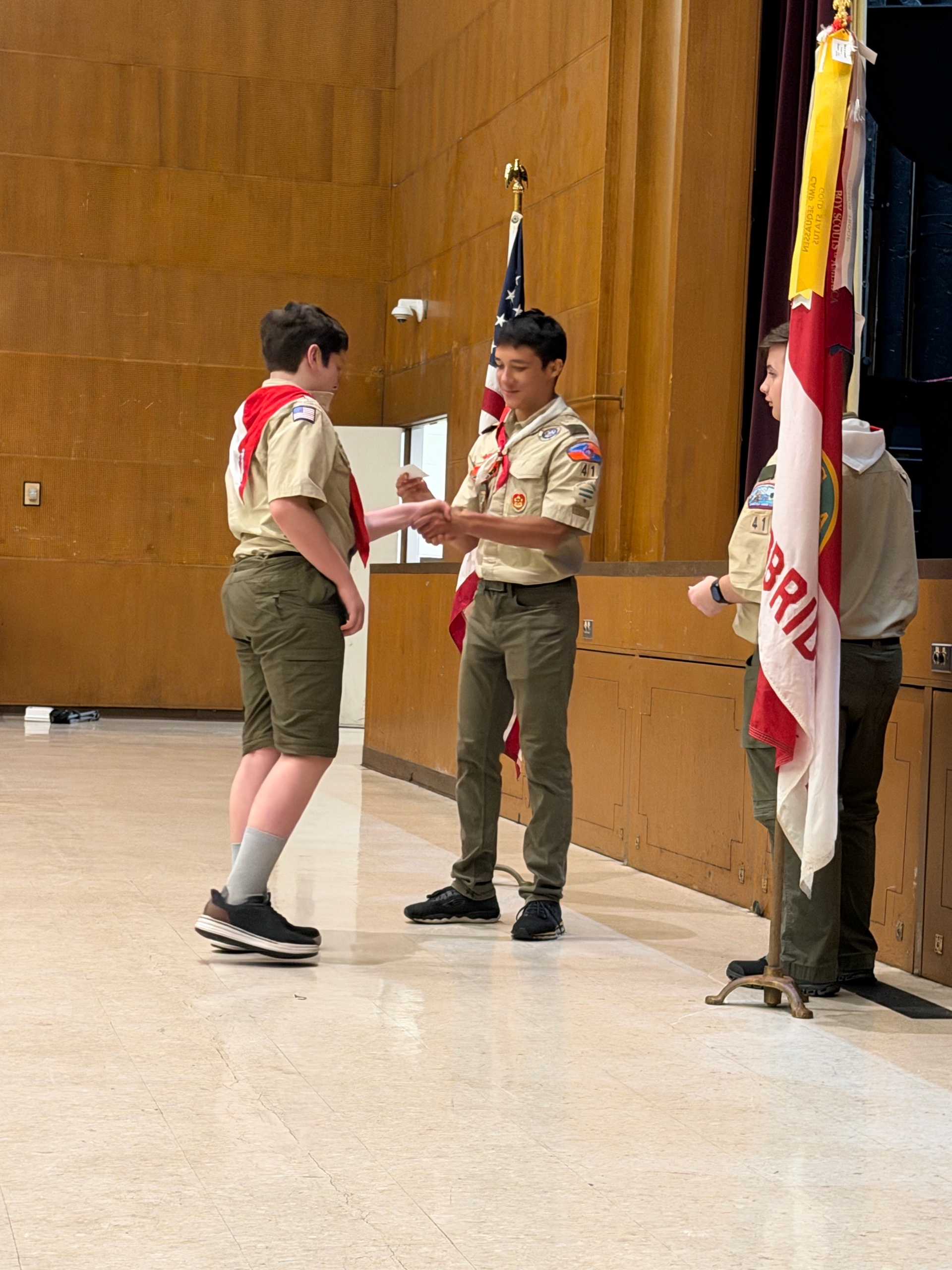 Flag Retirement Ceremony photo