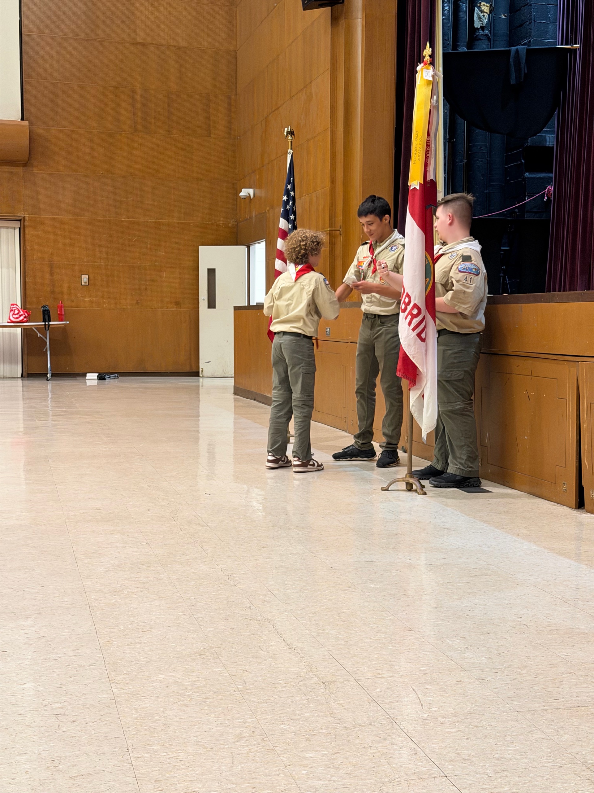 Flag Retirement Ceremony photo