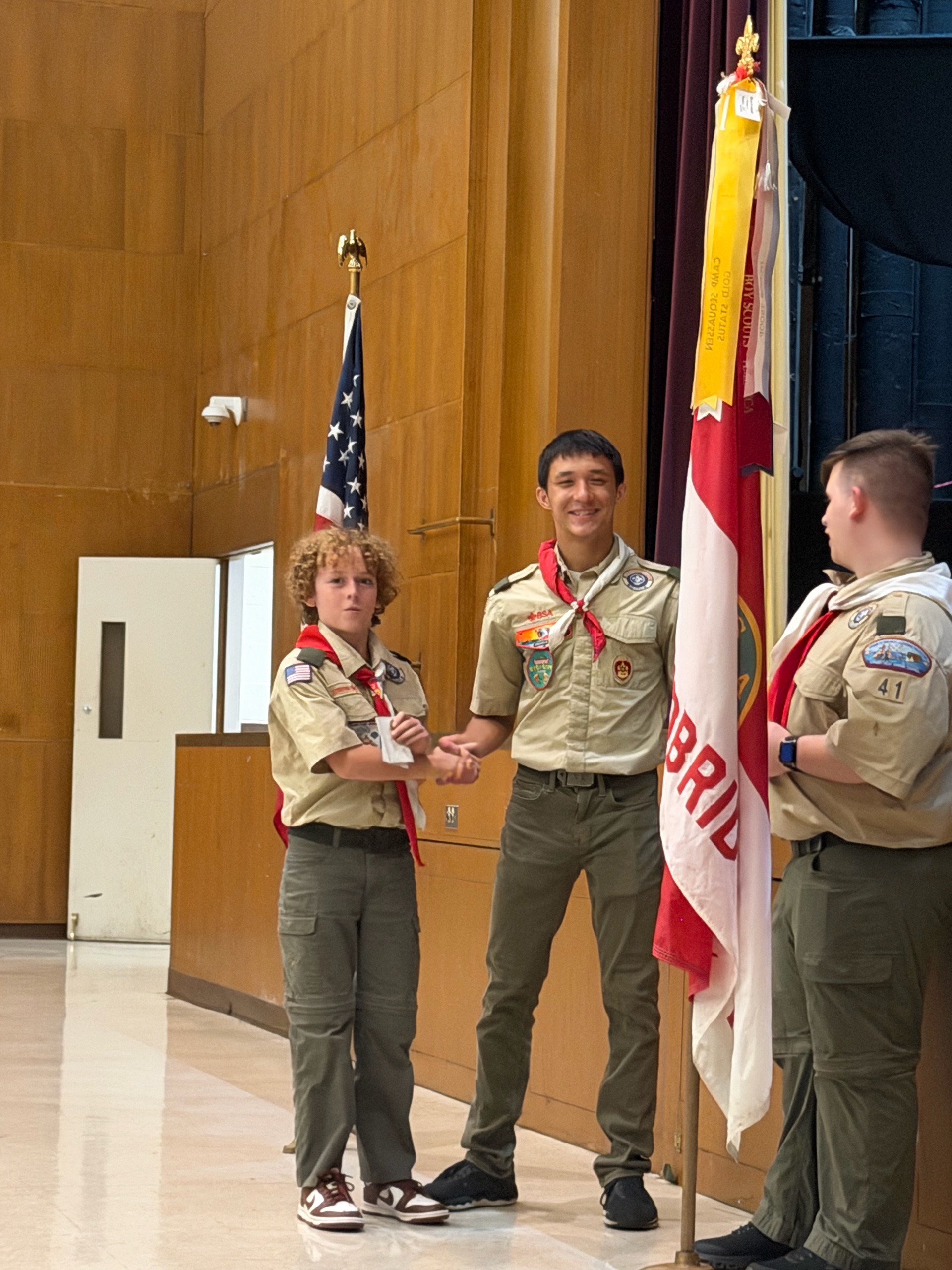 Flag Retirement Ceremony photo