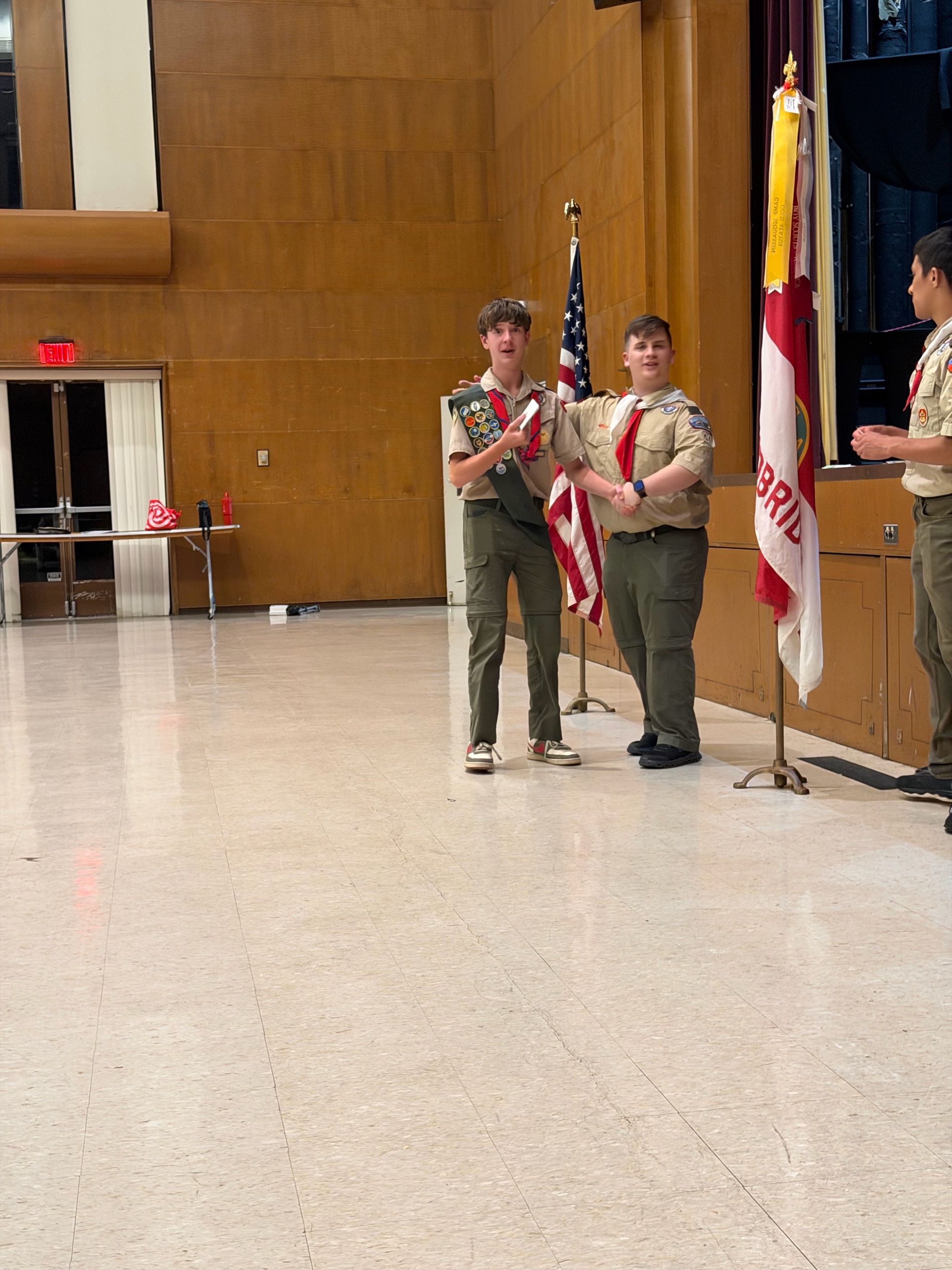 Flag Retirement Ceremony photo
