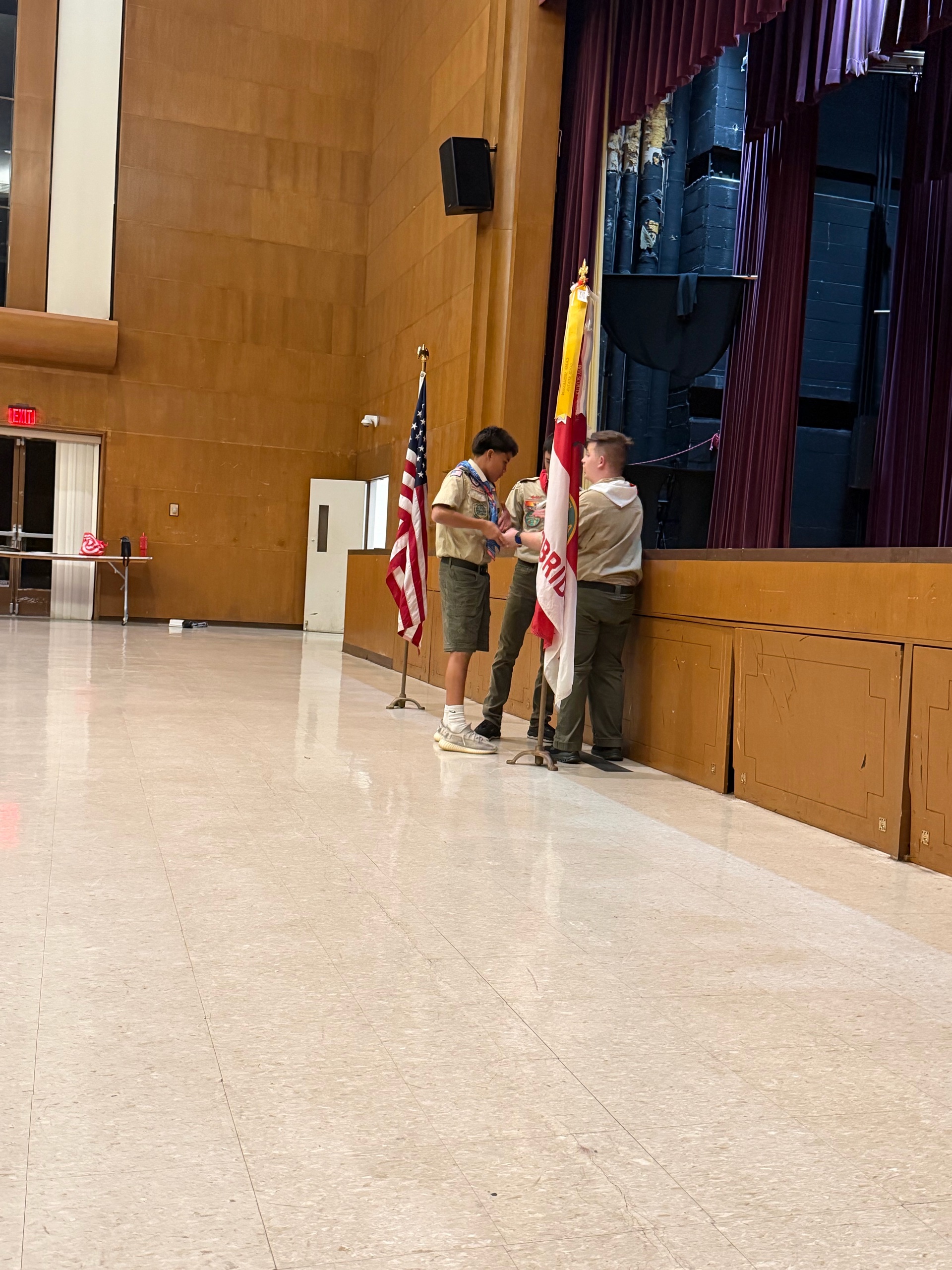 Flag Retirement Ceremony photo