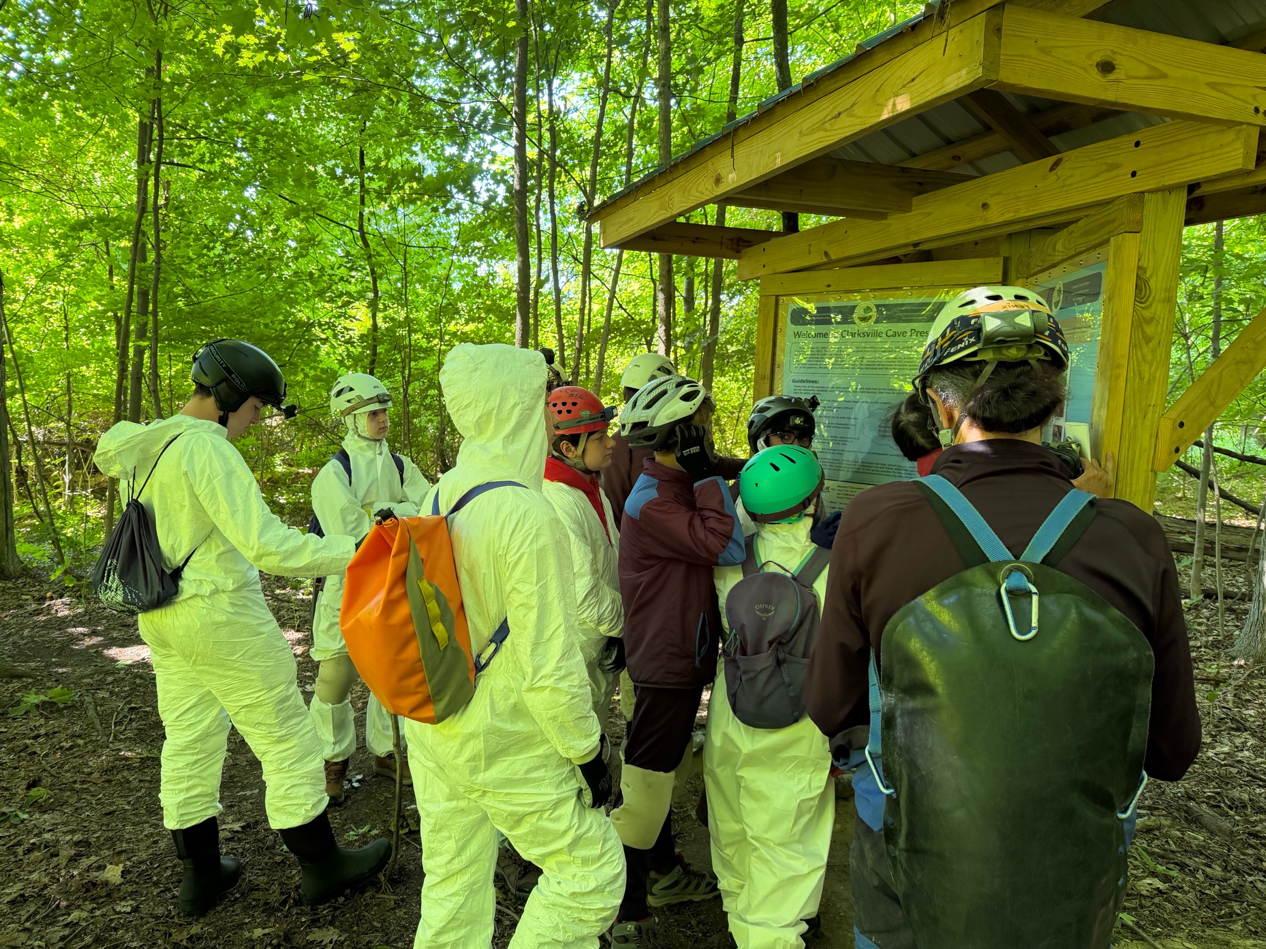 Caving Campout photo