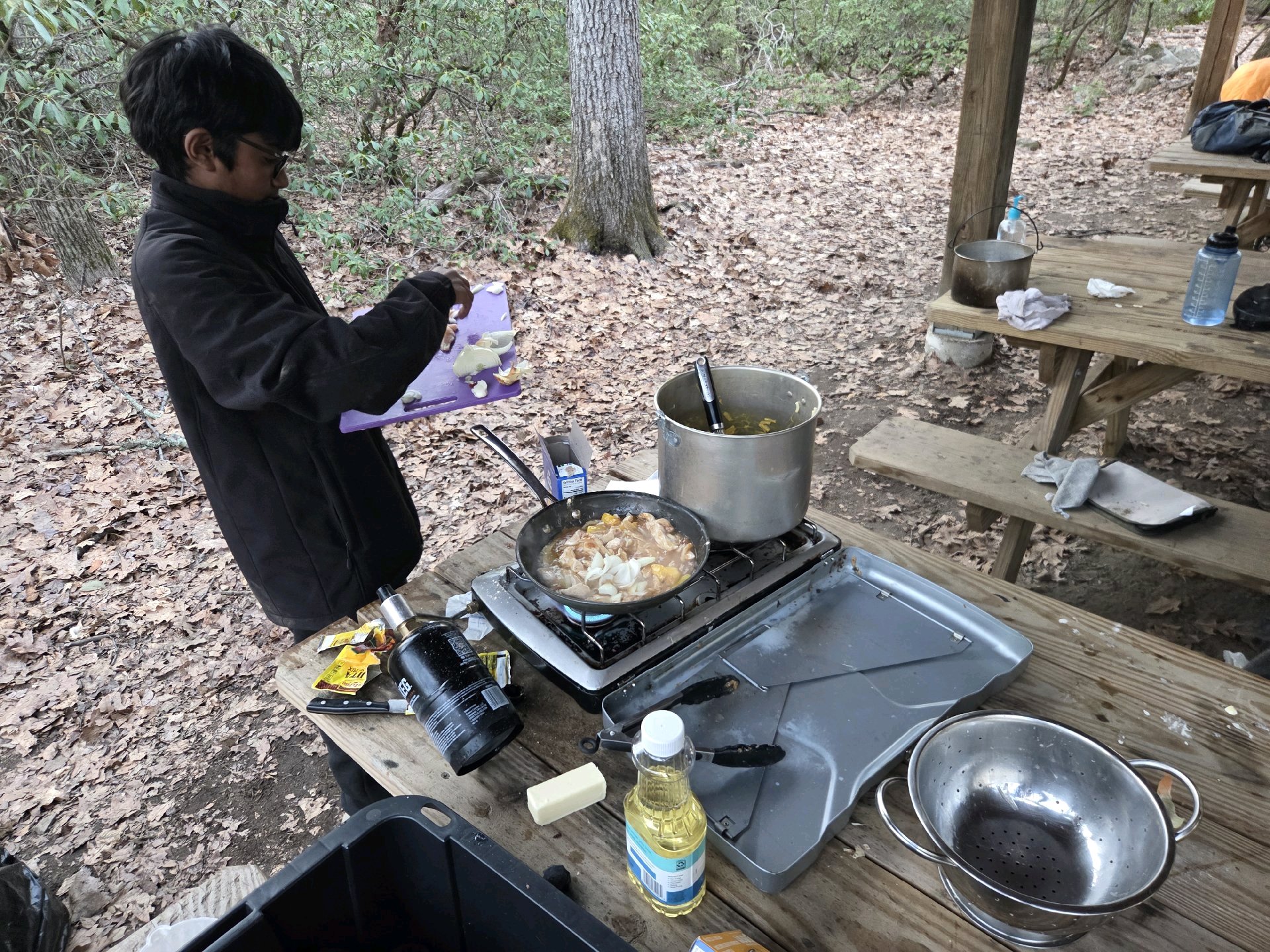 Survival Shelter Building Campout (PLC) photo
