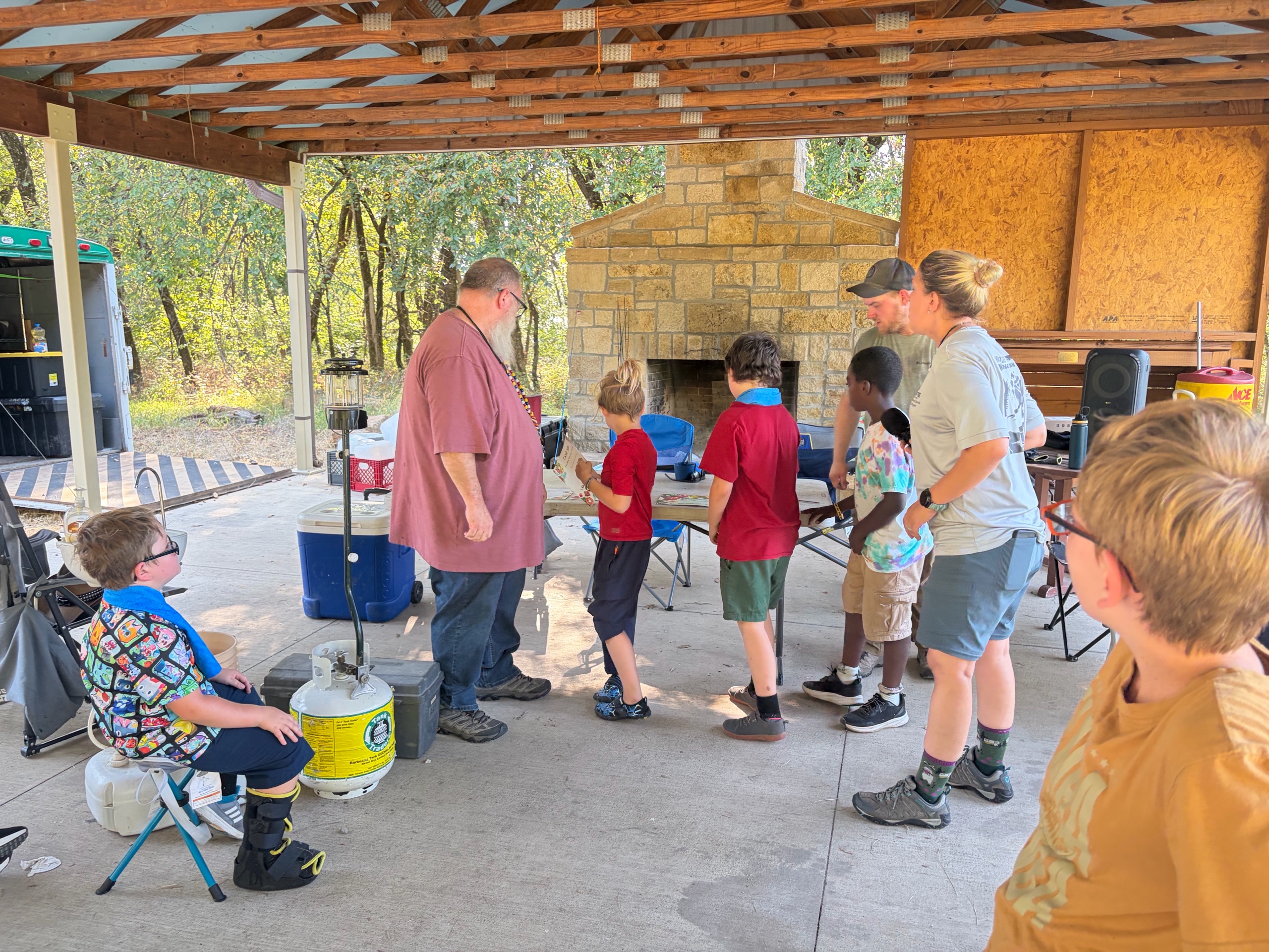 Camp Bromelsick Cub/Troop Campout photo