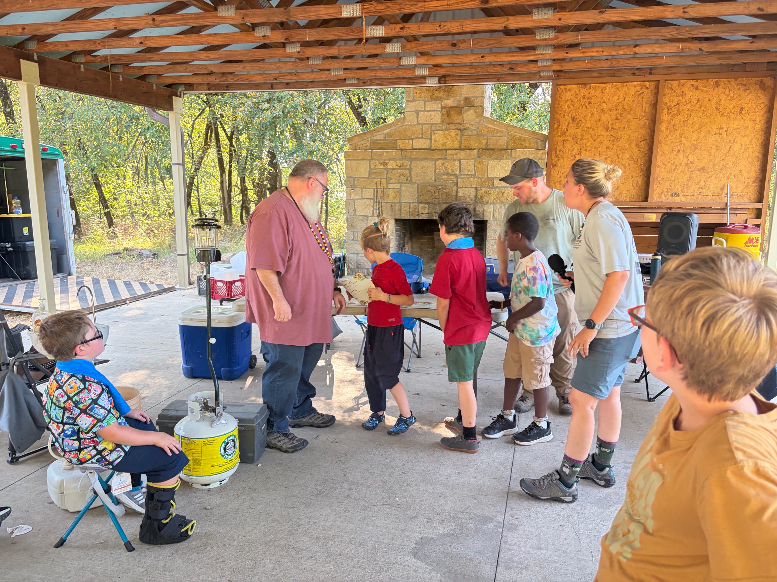 Camp Bromelsick Cub/Troop Campout photo