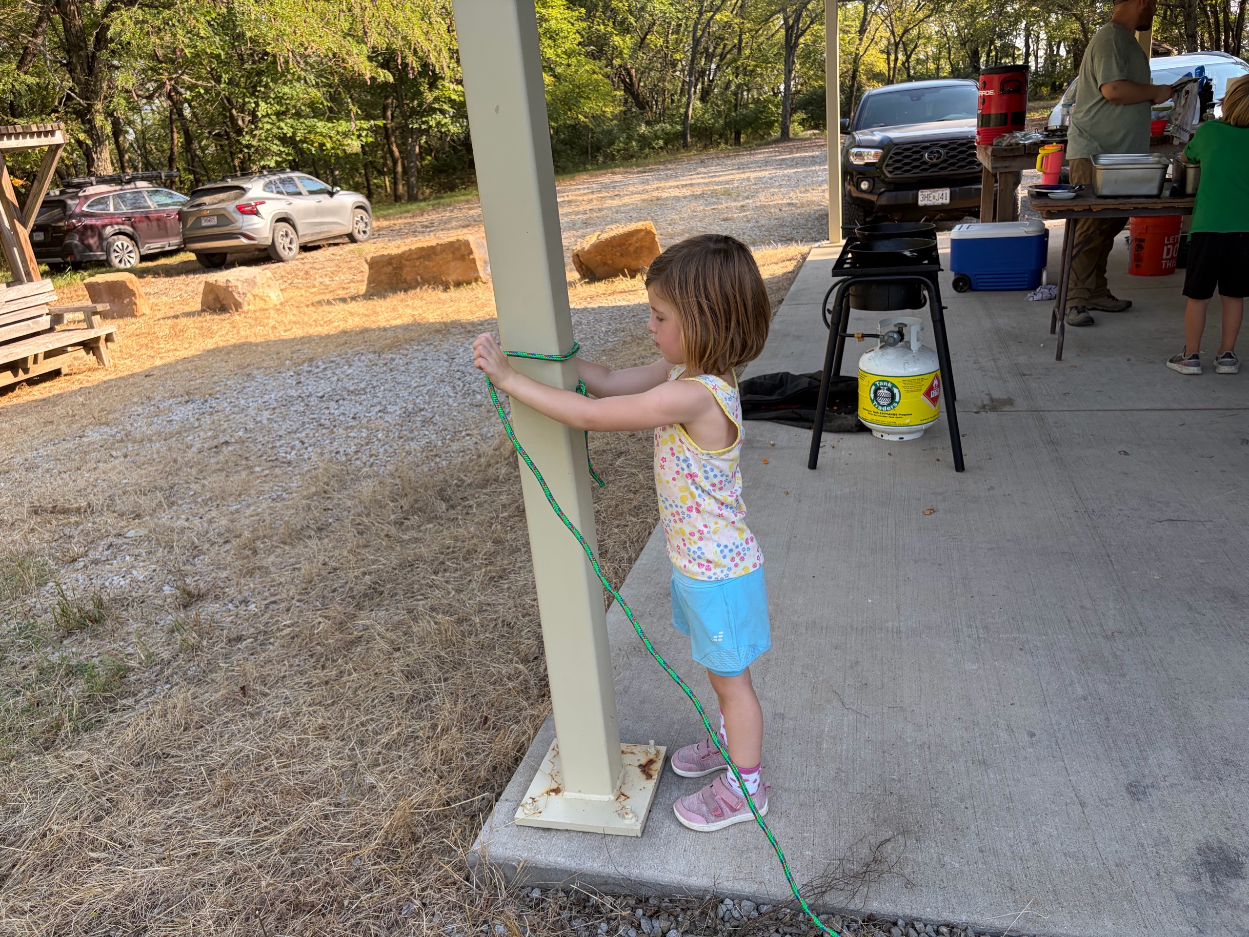 Camp Bromelsick Cub/Troop Campout photo