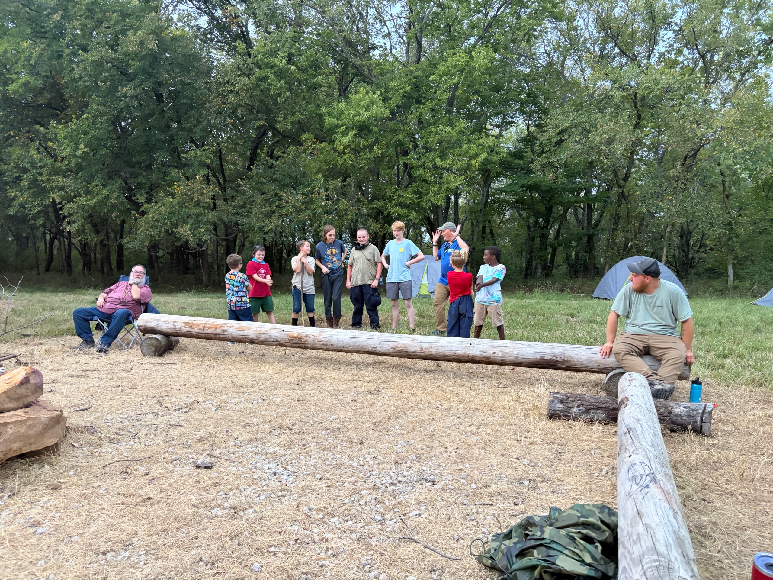 Camp Bromelsick Cub/Troop Campout photo