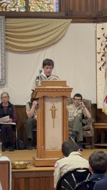 Scout Sunday 2026 photo