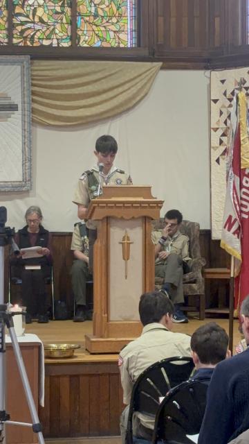Scout Sunday 2026 photo