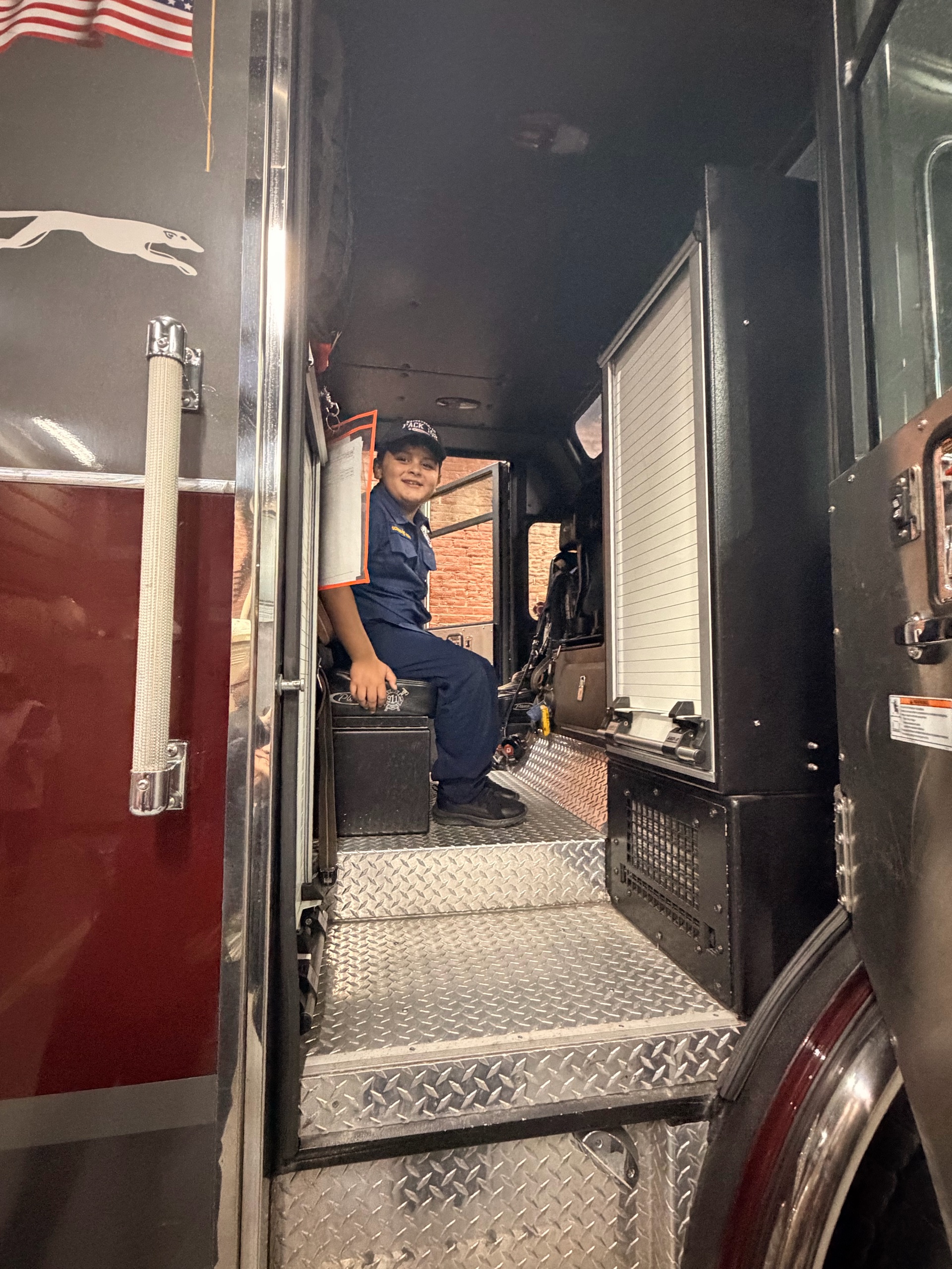 Naugatuck Fire Department Visit photo