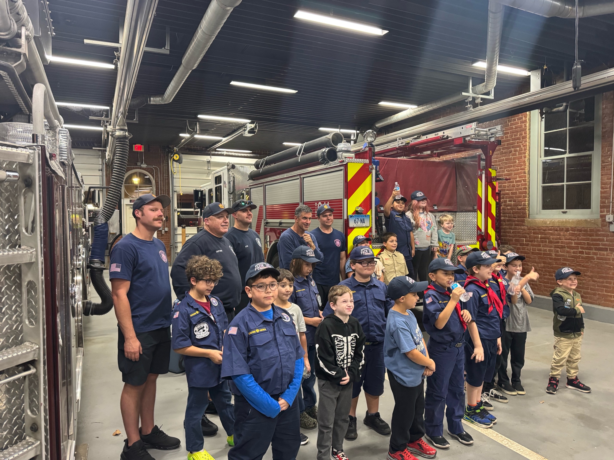 Naugatuck Fire Department Visit photo