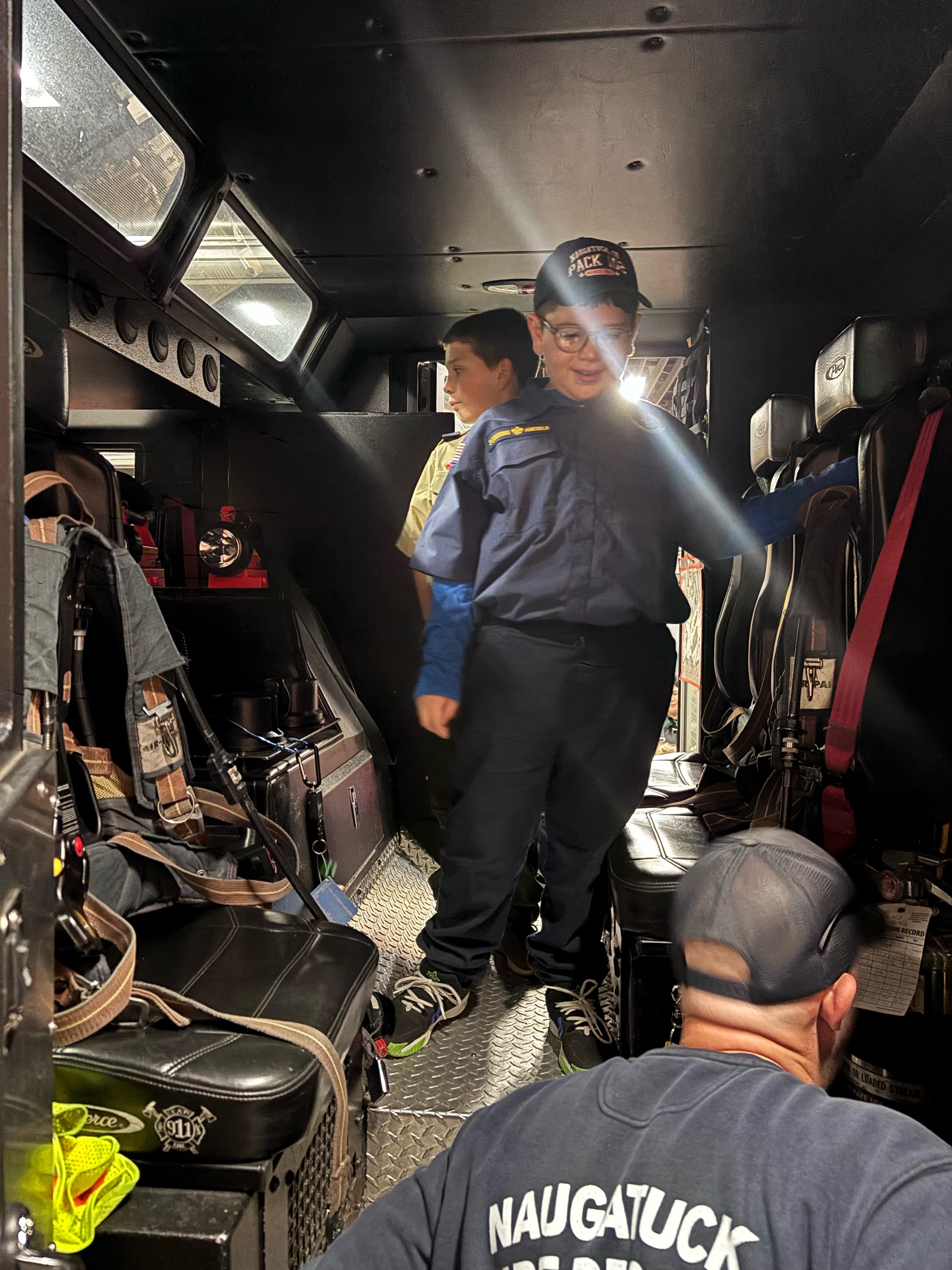 Naugatuck Fire Department Visit photo
