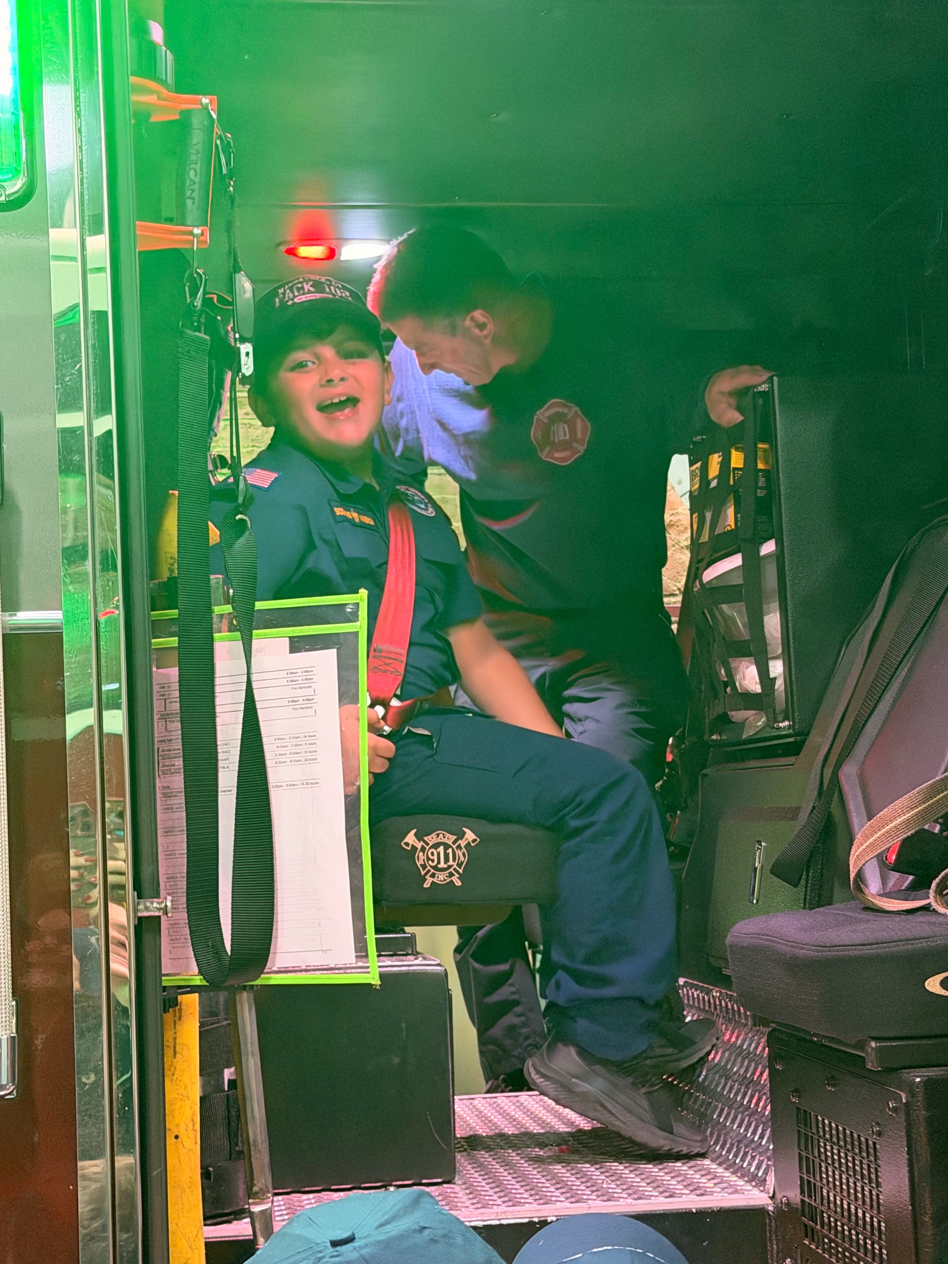 Naugatuck Fire Department Visit photo