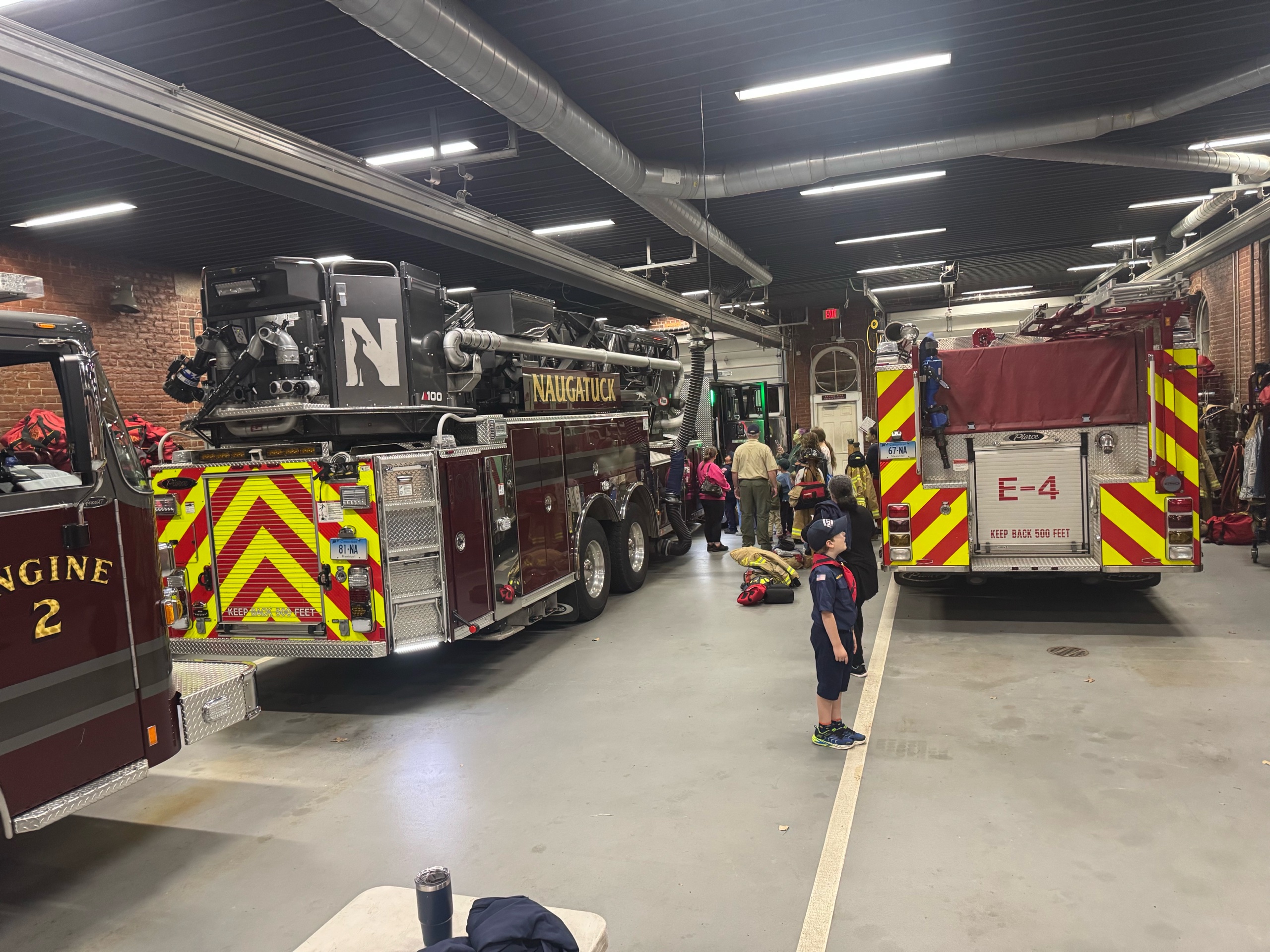 Naugatuck Fire Department Visit photo