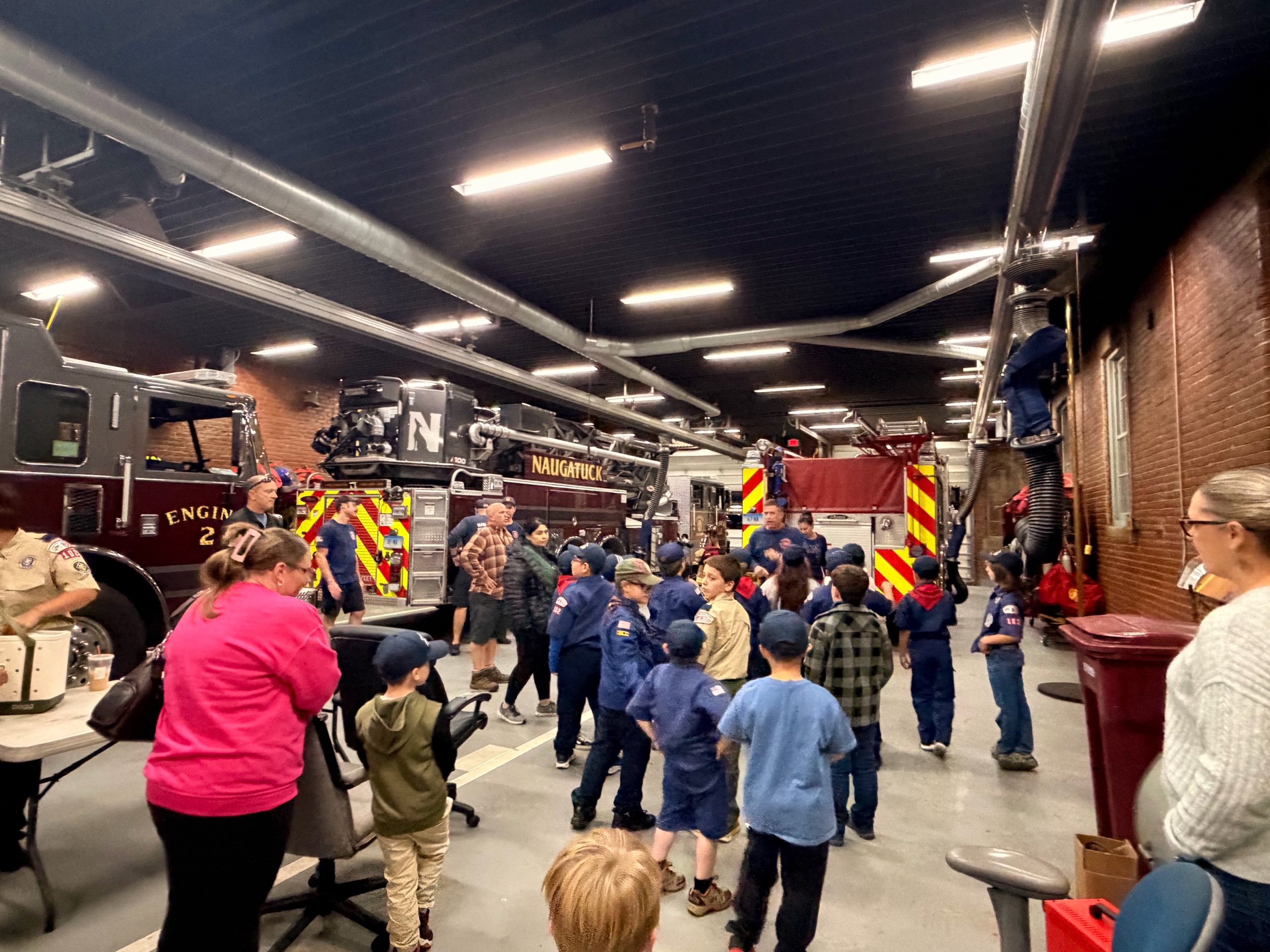 Naugatuck Fire Department Visit photo