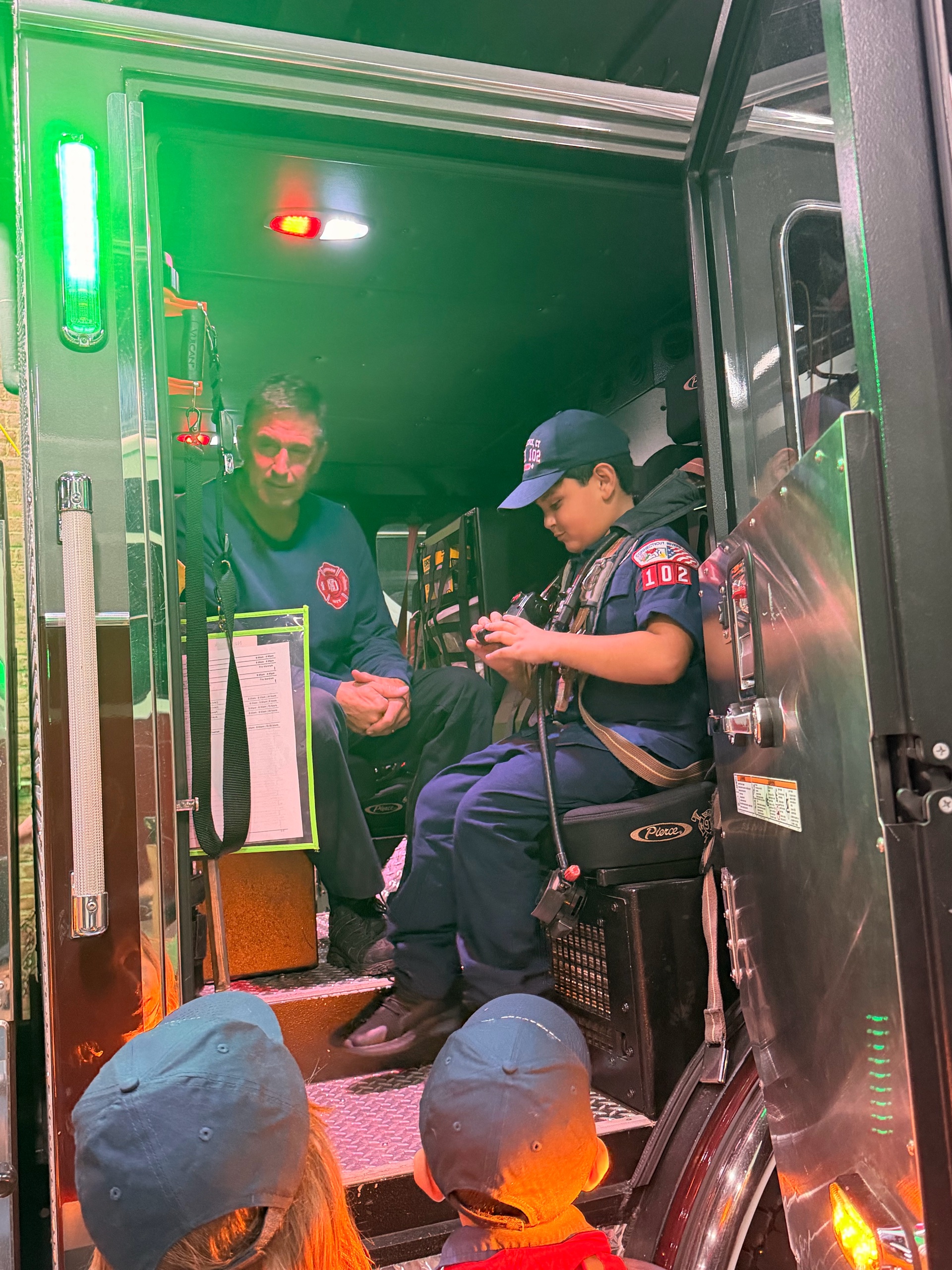 Naugatuck Fire Department Visit photo