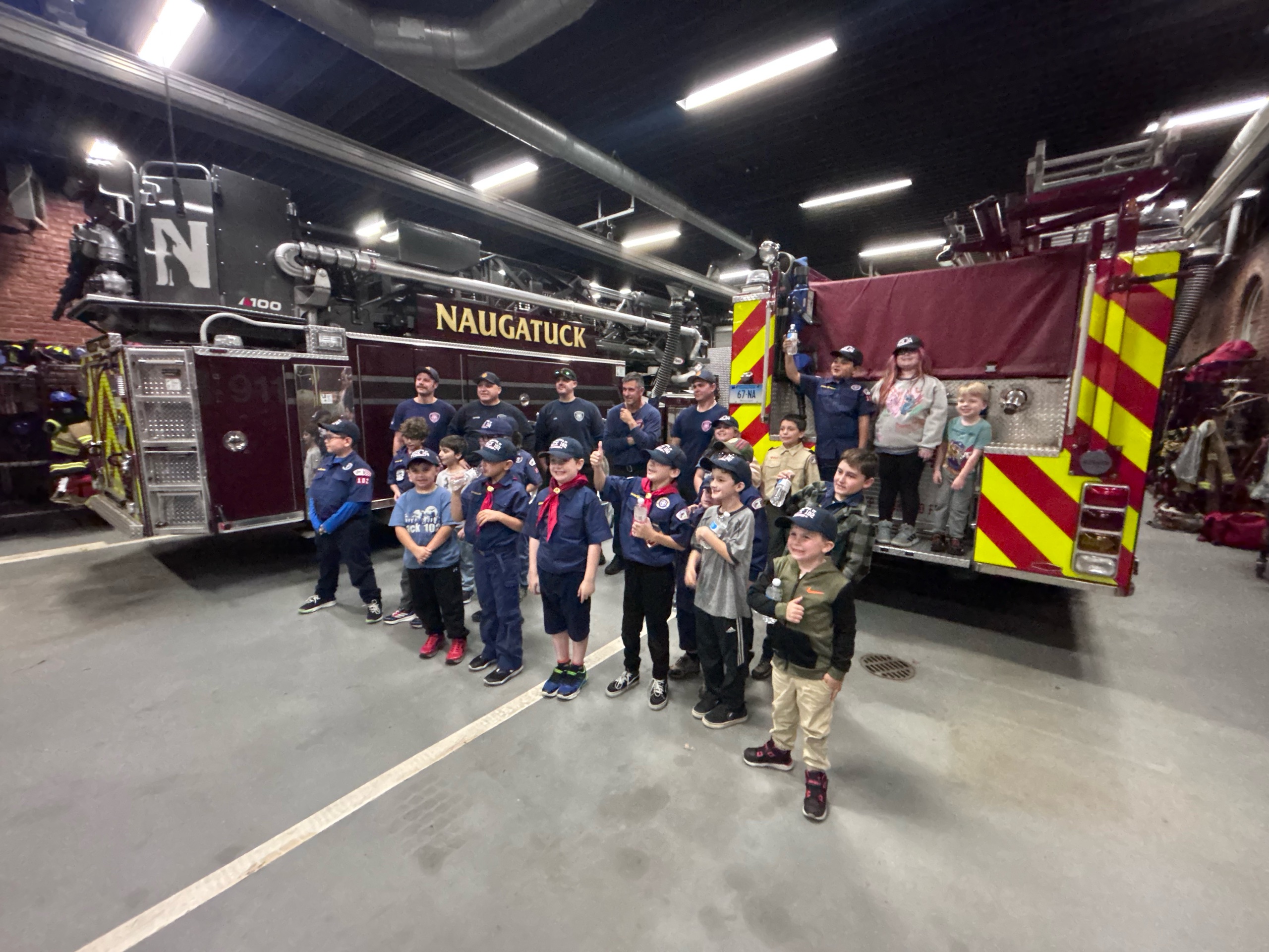 Naugatuck Fire Department Visit photo