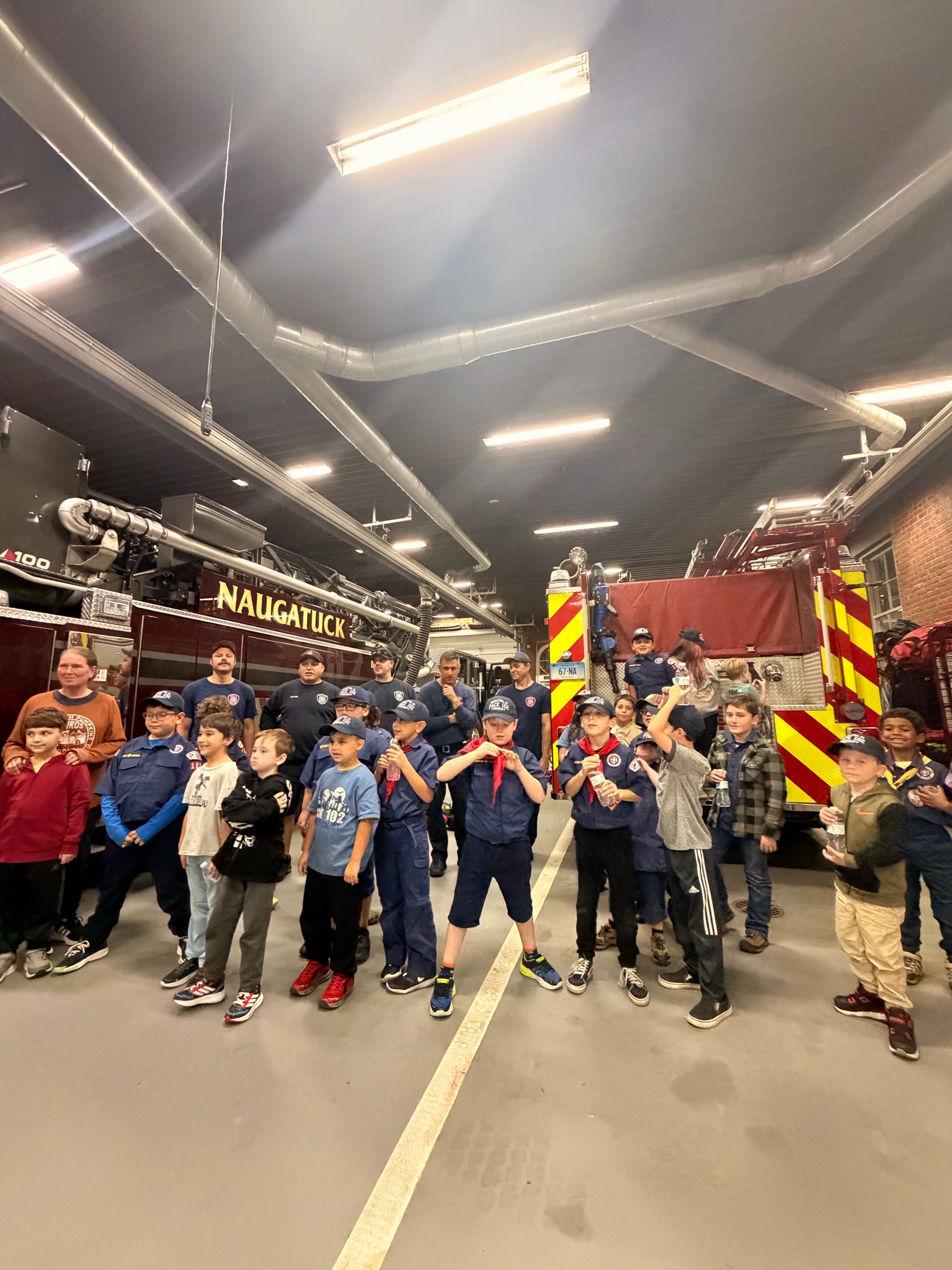 Naugatuck Fire Department Visit photo
