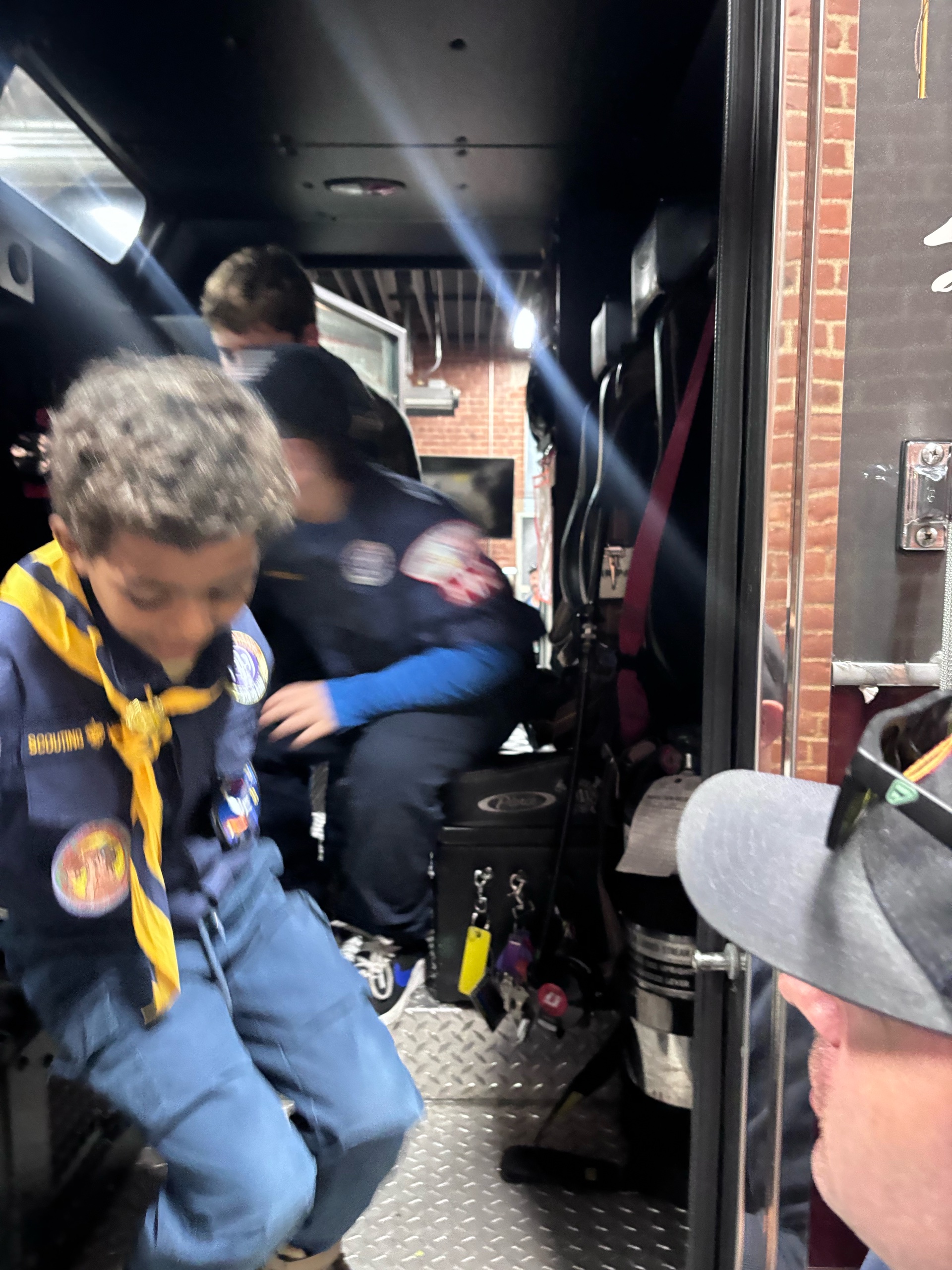 Naugatuck Fire Department Visit photo