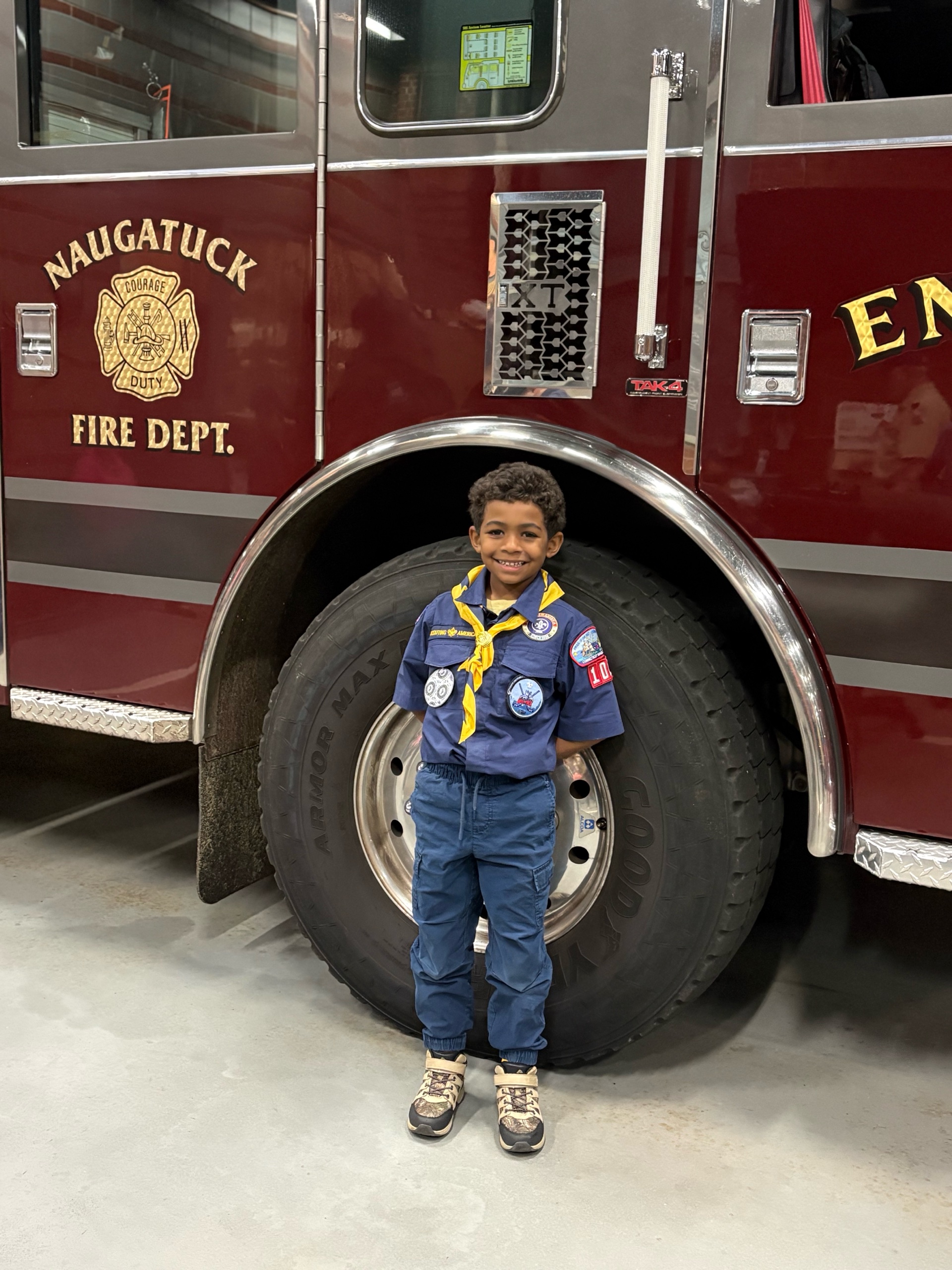 Naugatuck Fire Department Visit photo