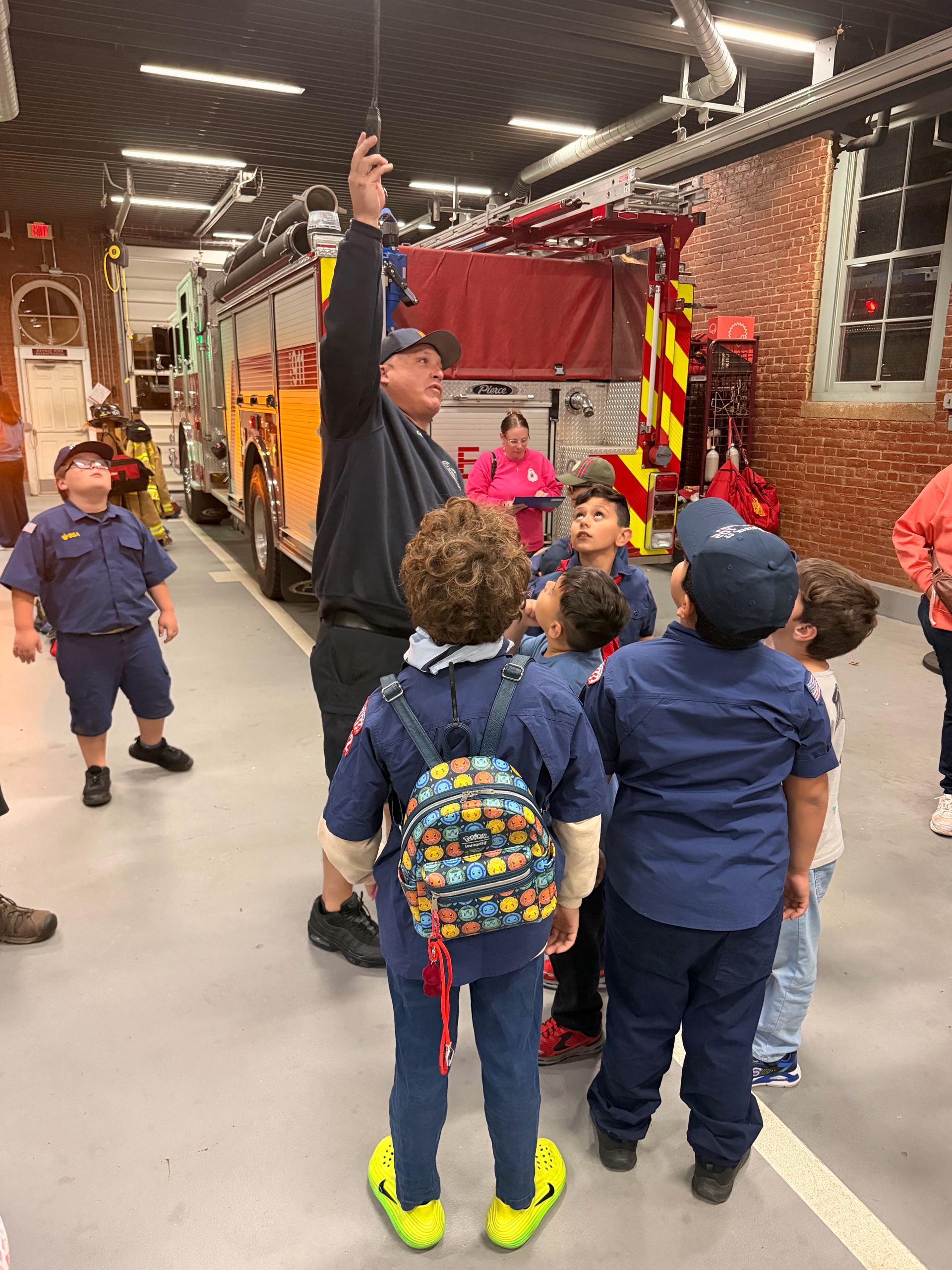 Naugatuck Fire Department Visit photo