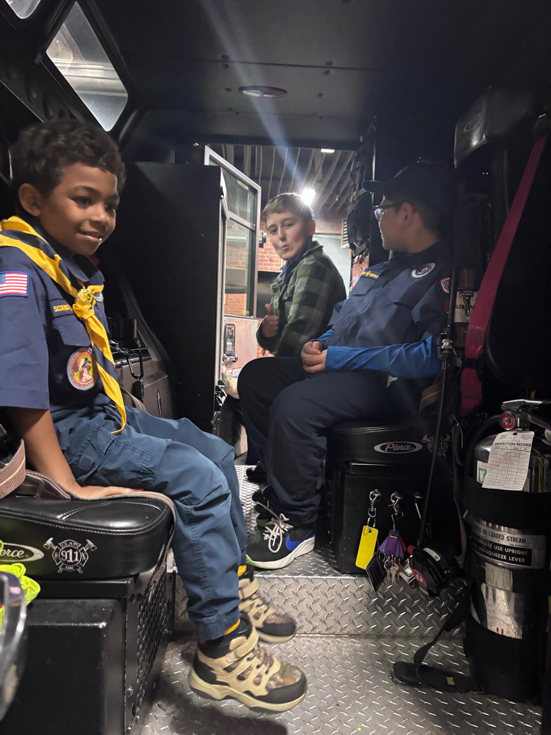 Naugatuck Fire Department Visit photo