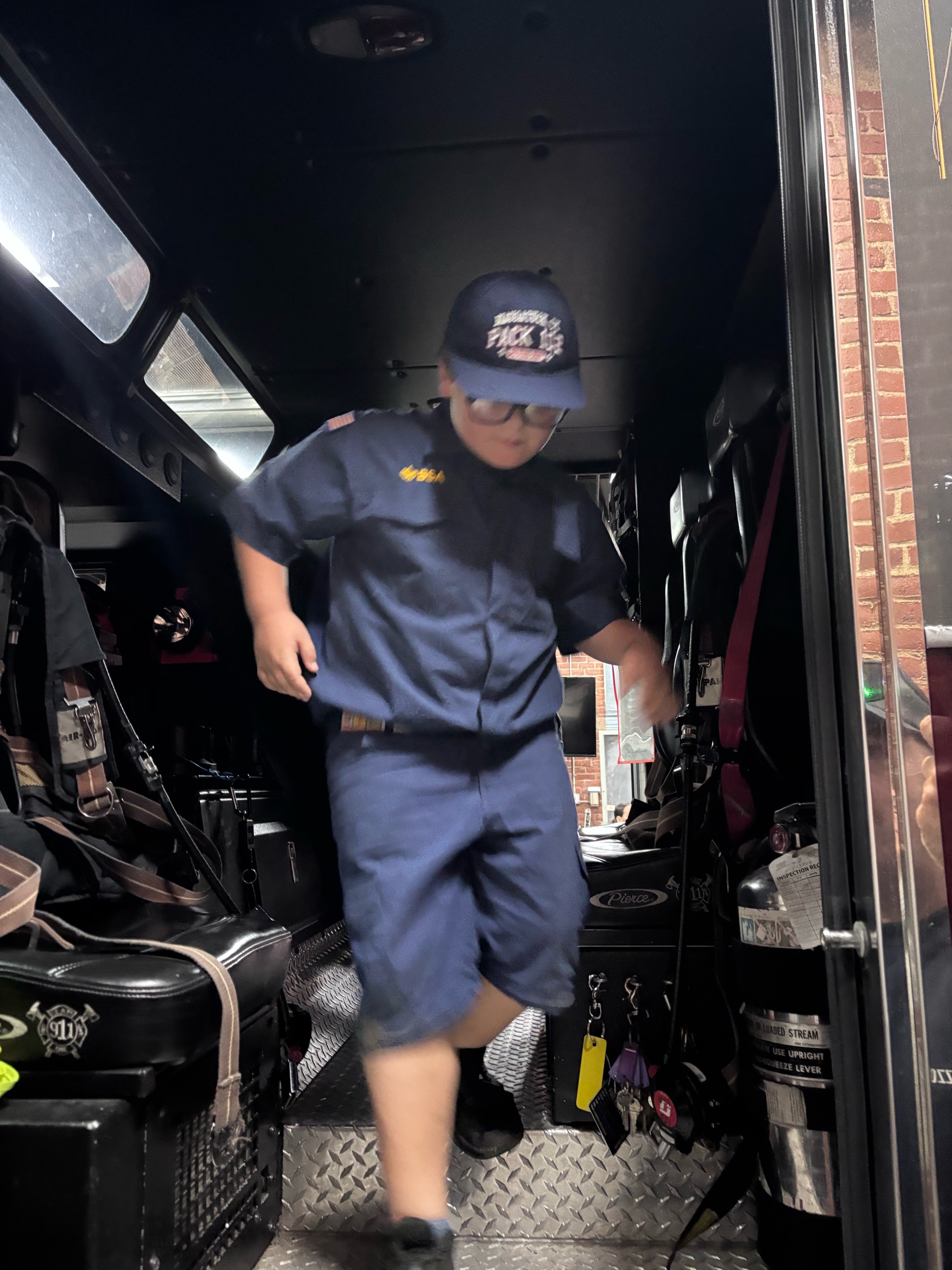 Naugatuck Fire Department Visit photo