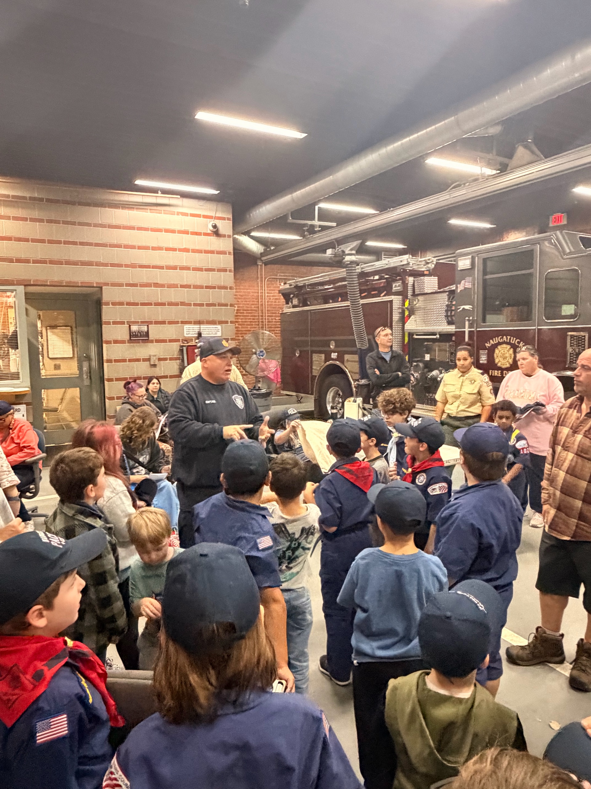 Naugatuck Fire Department Visit photo