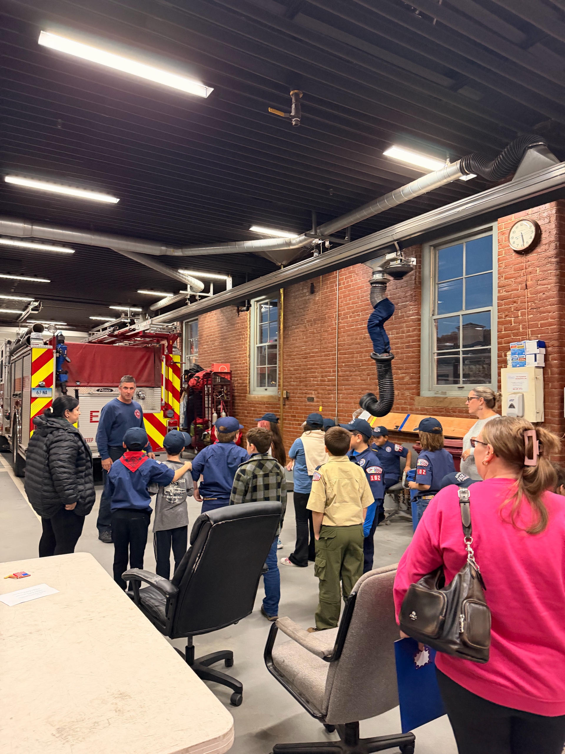 Naugatuck Fire Department Visit photo
