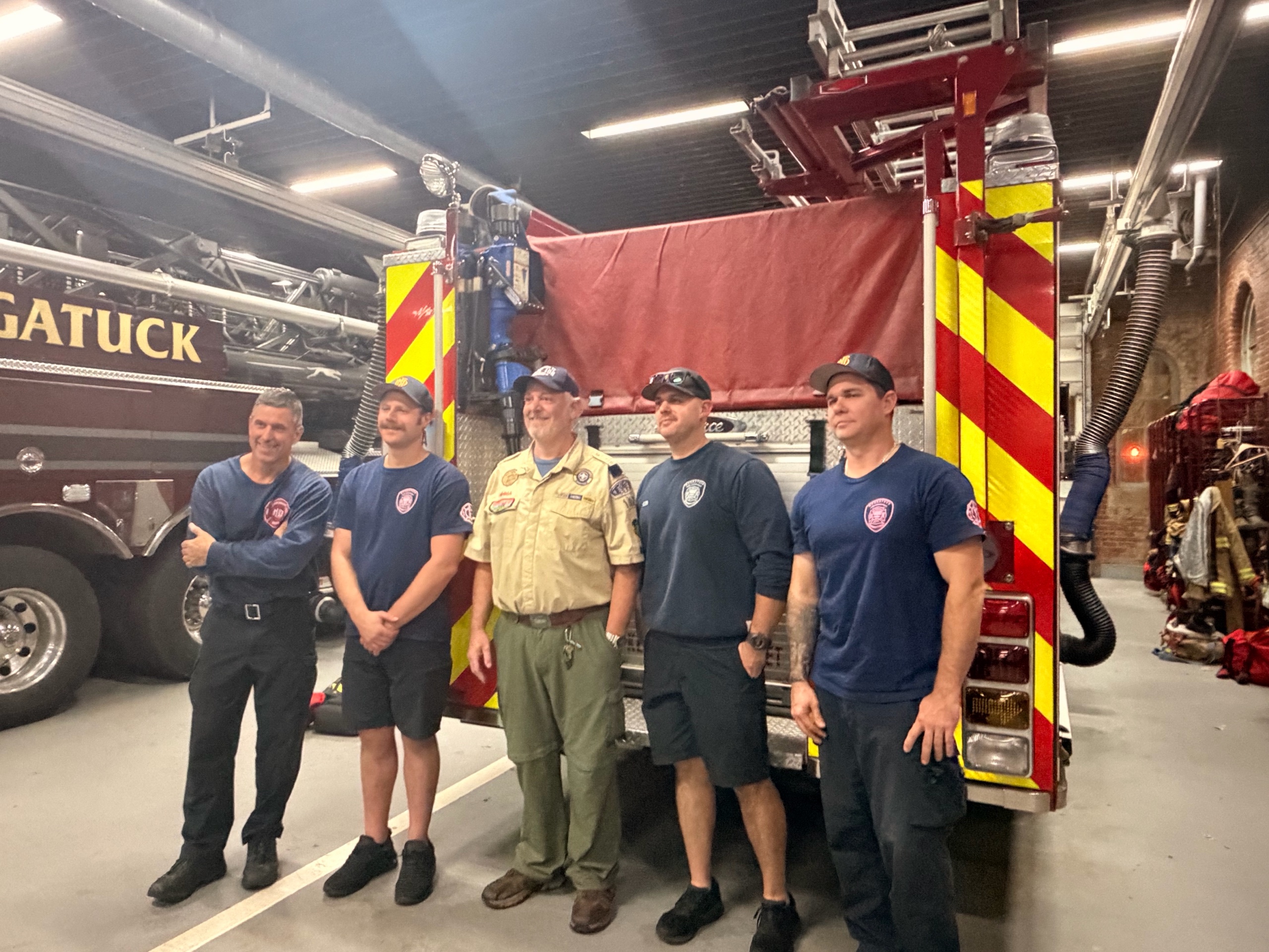 Naugatuck Fire Department Visit photo