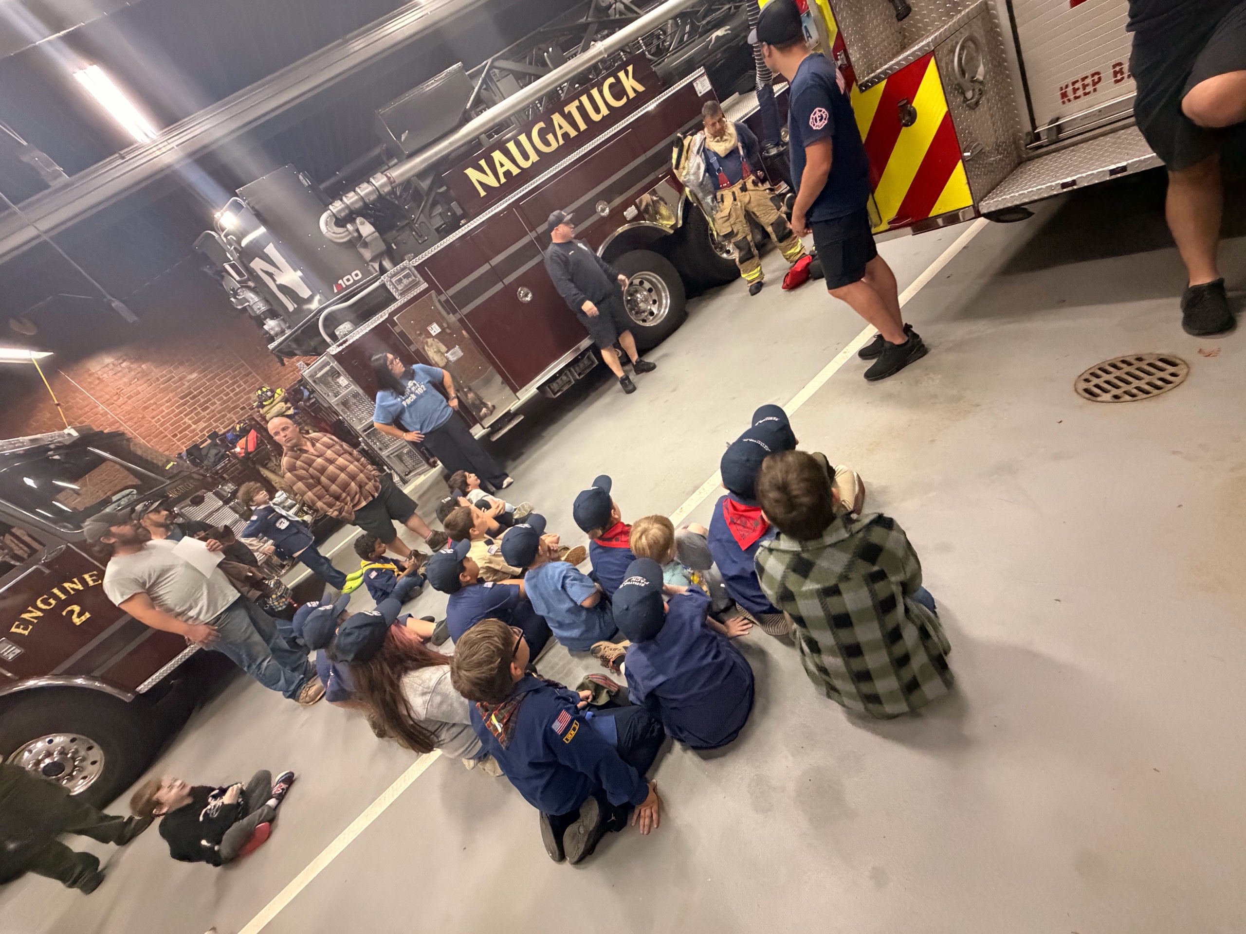 Naugatuck Fire Department Visit photo