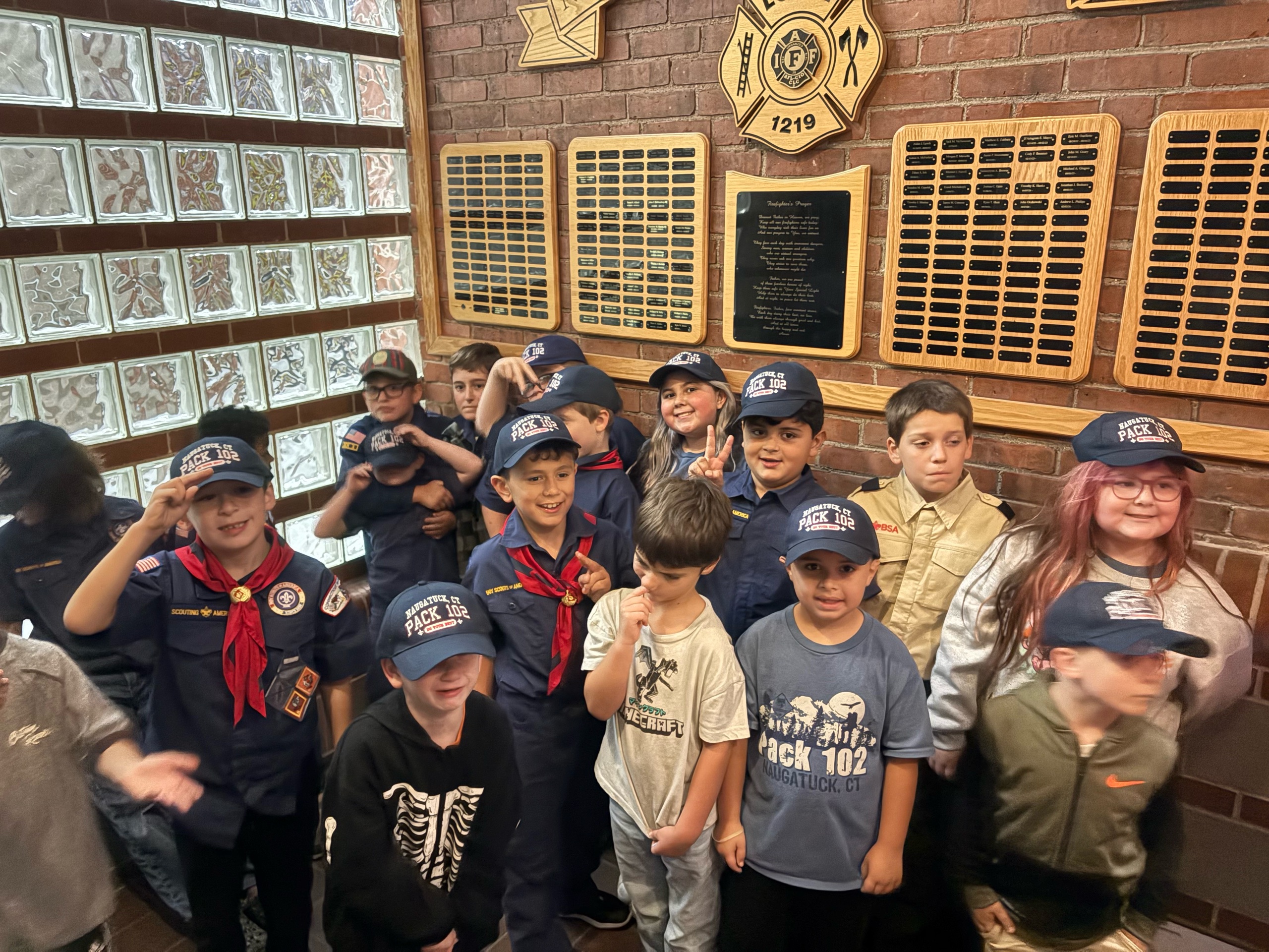 Naugatuck Fire Department Visit photo