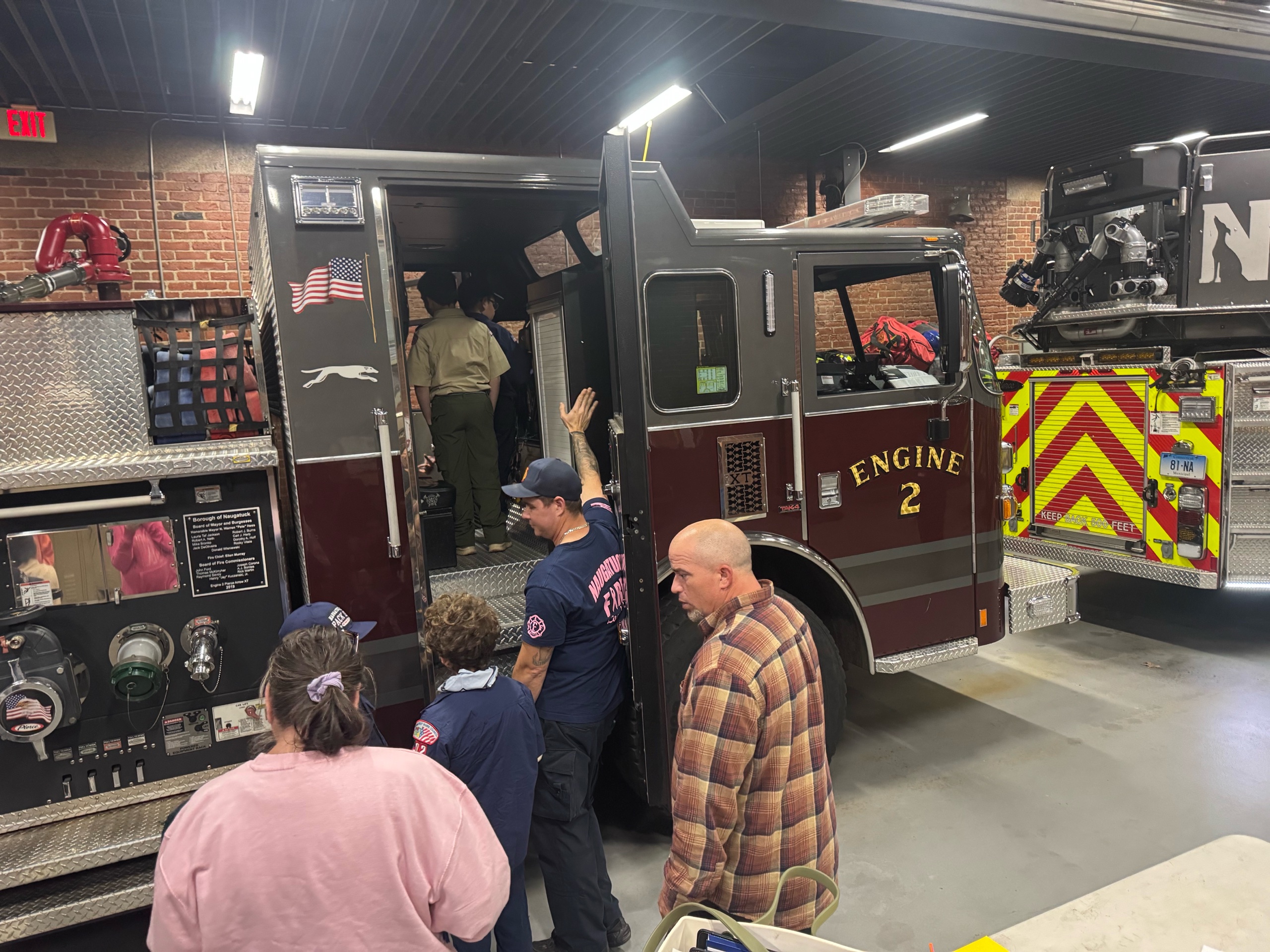 Naugatuck Fire Department Visit photo