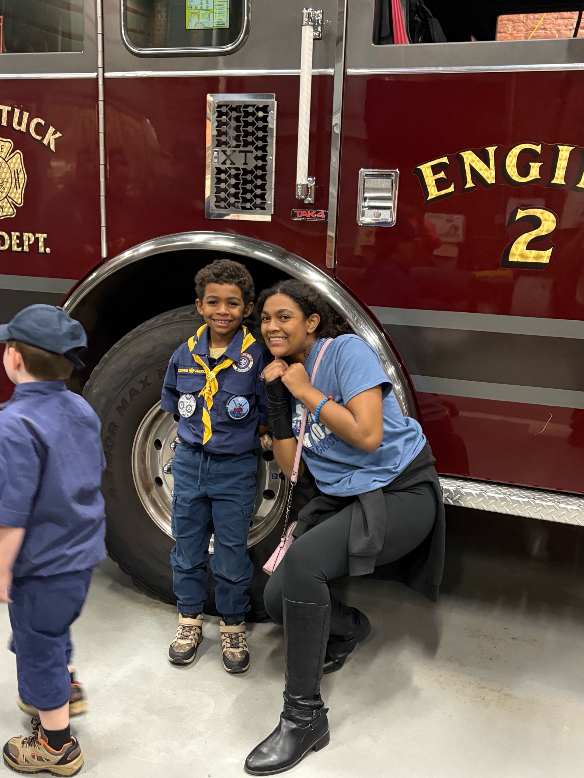 Naugatuck Fire Department Visit photo