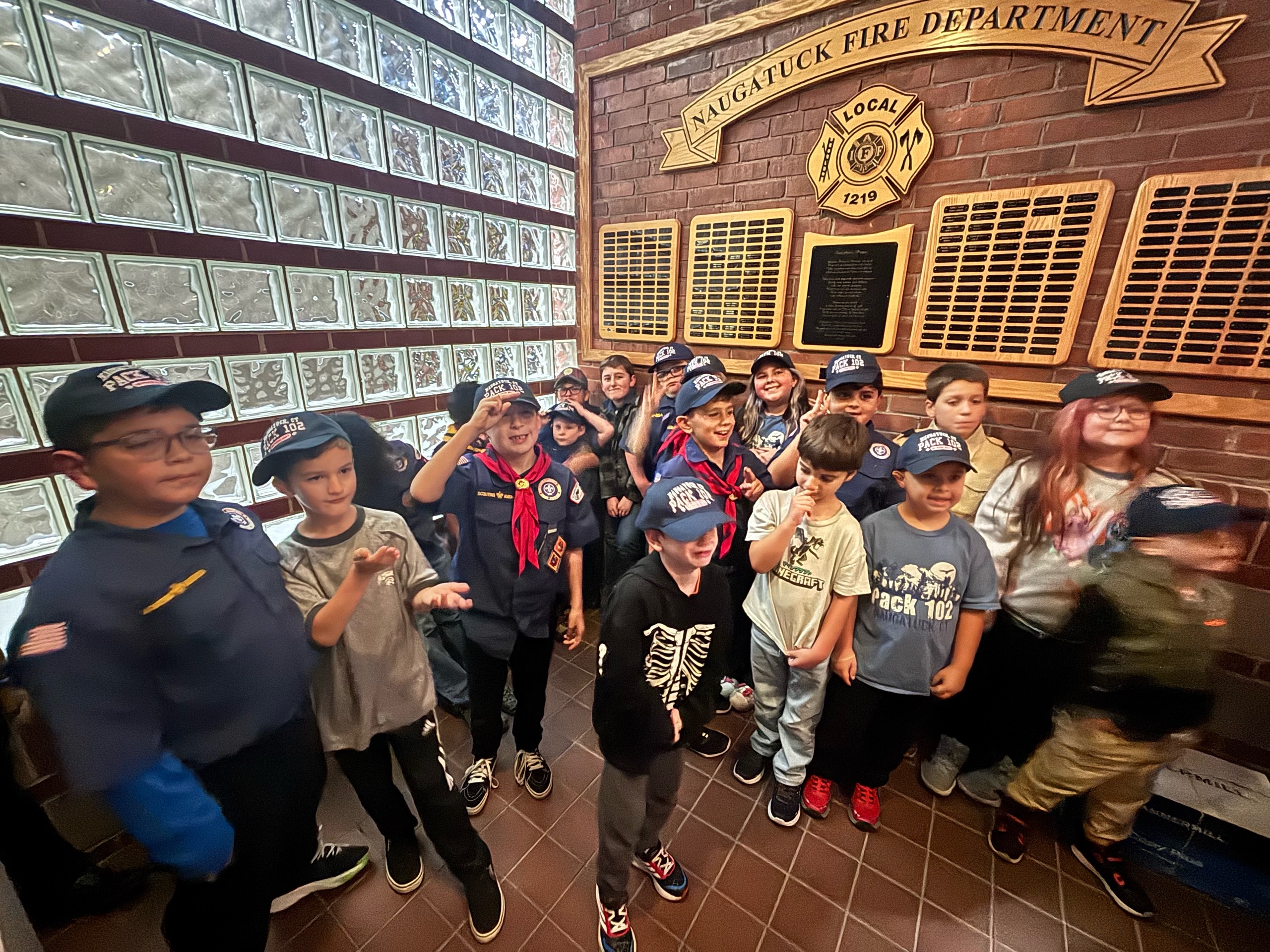 Naugatuck Fire Department Visit photo