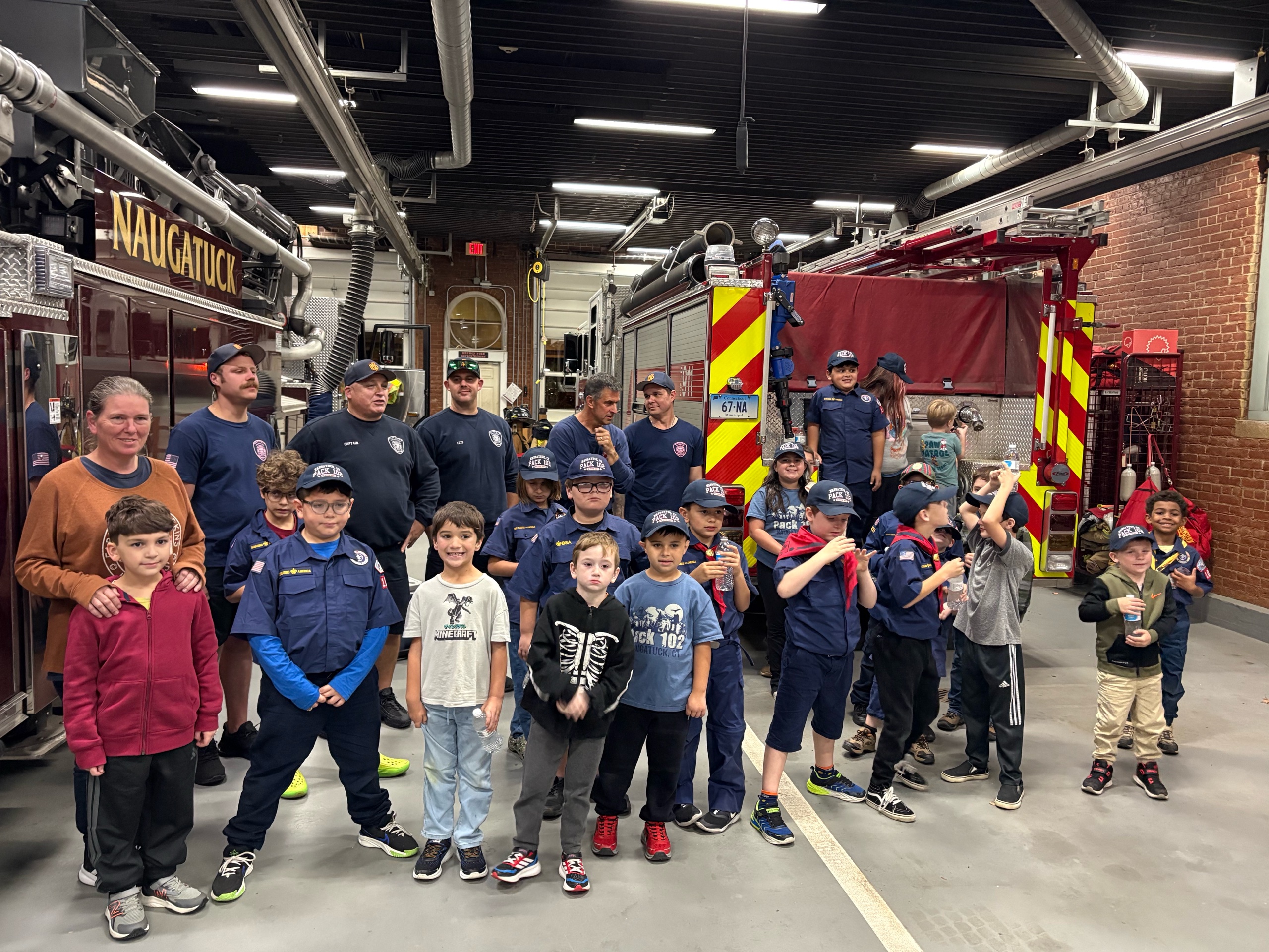 Naugatuck Fire Department Visit photo