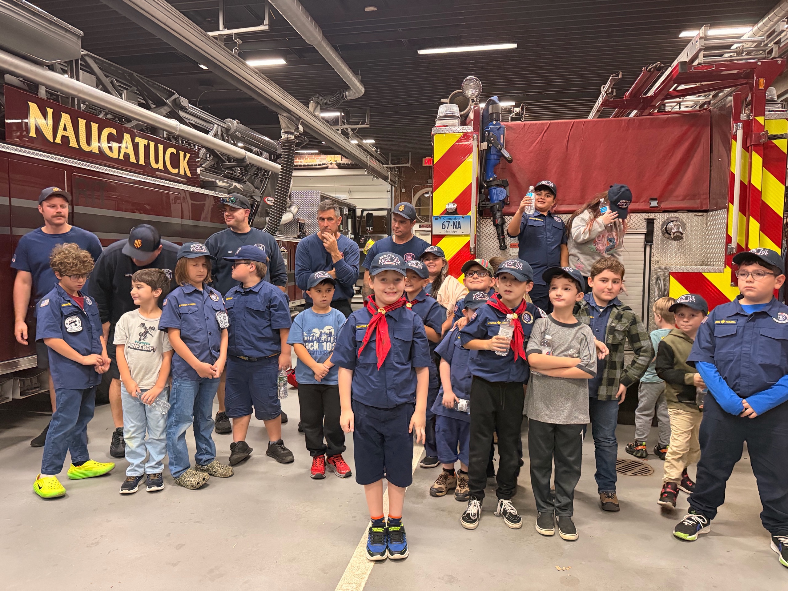 Naugatuck Fire Department Visit photo