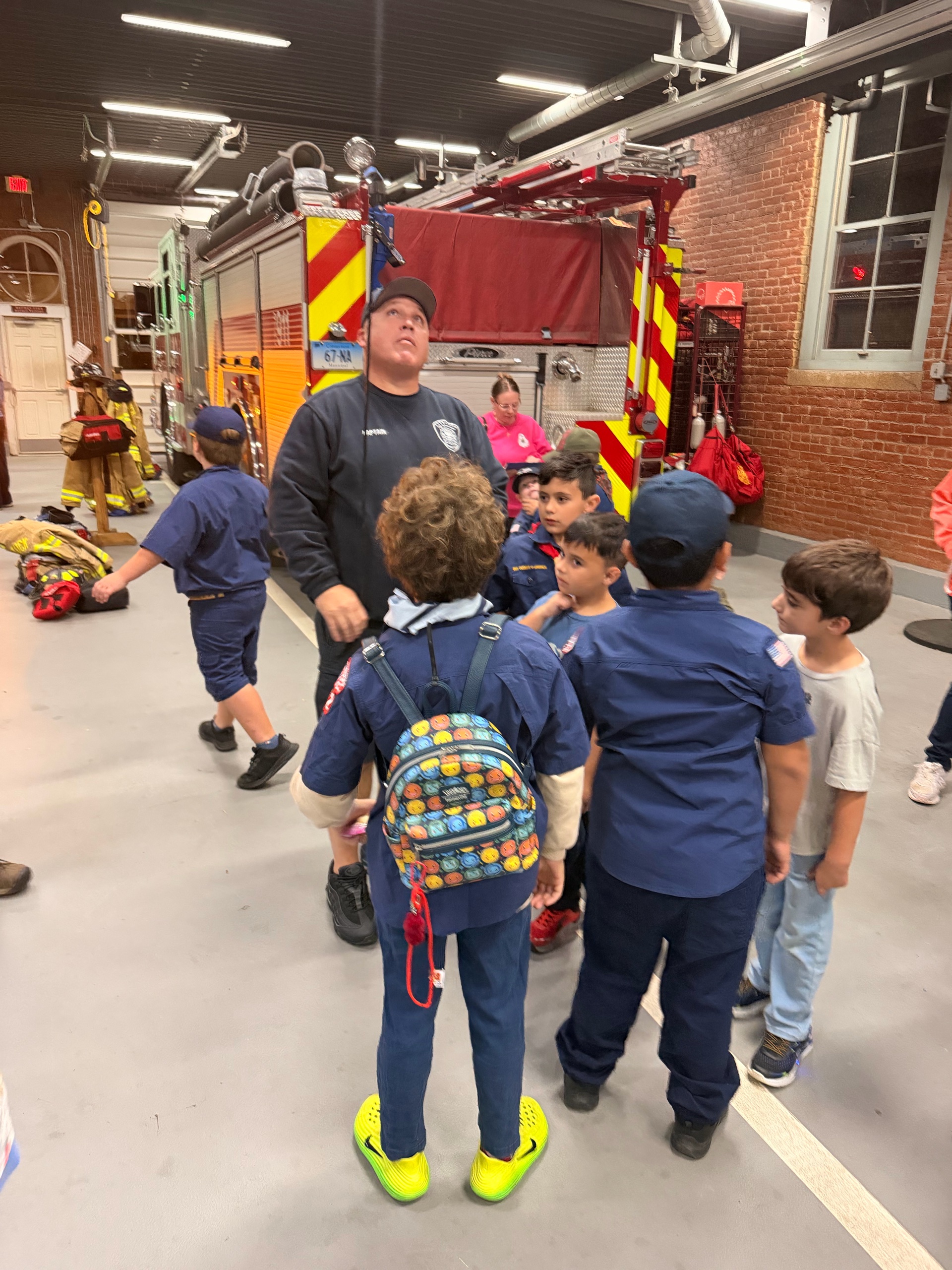 Naugatuck Fire Department Visit photo
