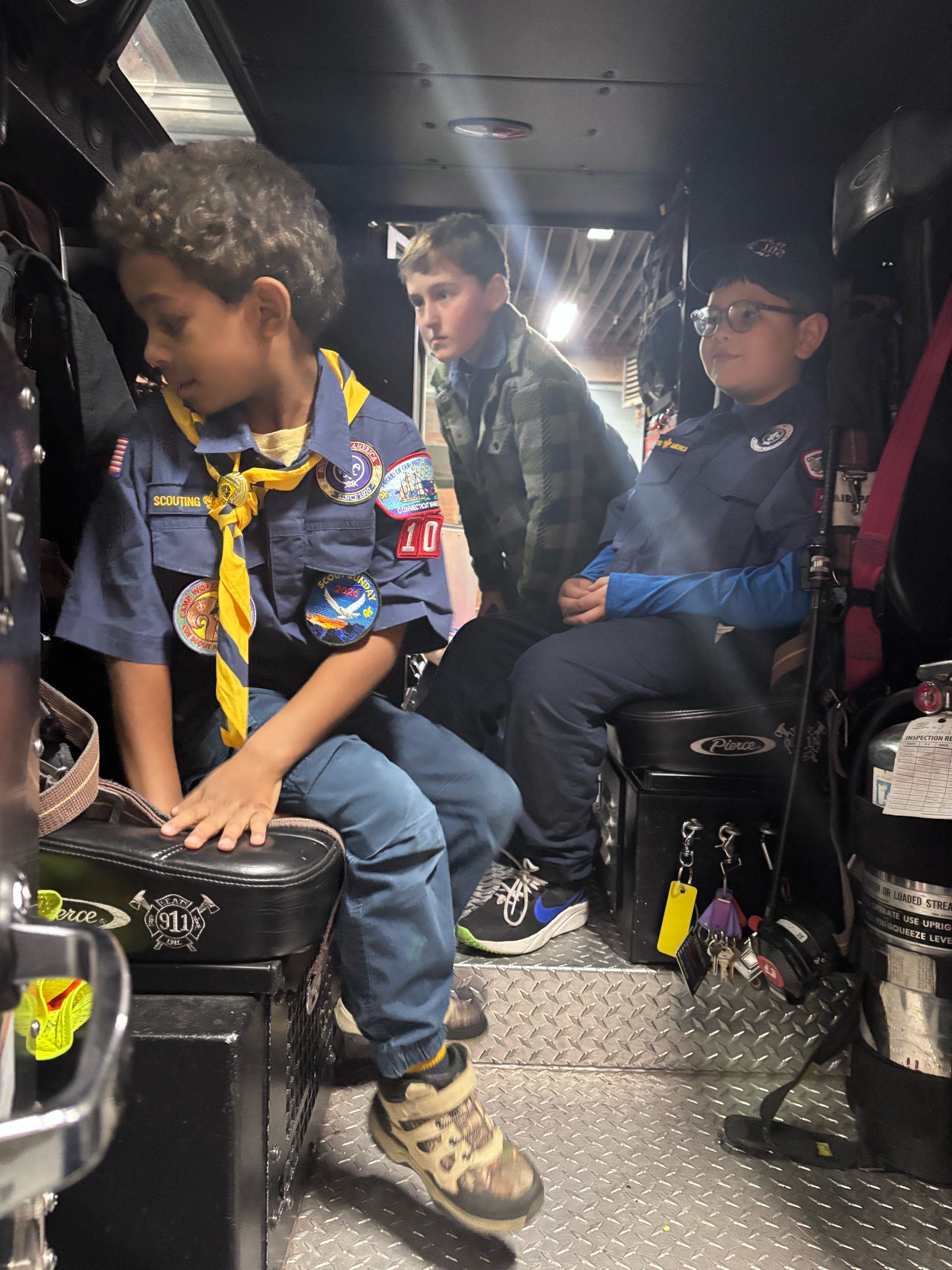 Naugatuck Fire Department Visit photo