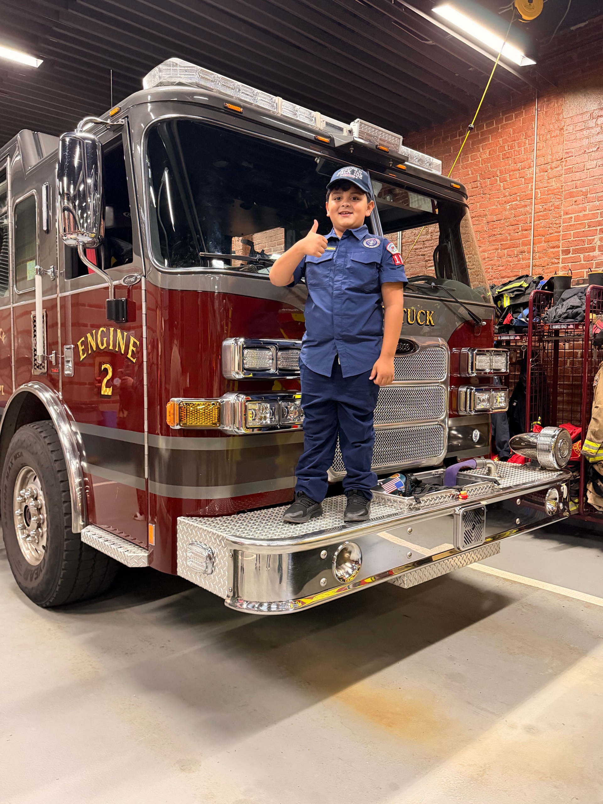 Naugatuck Fire Department Visit photo