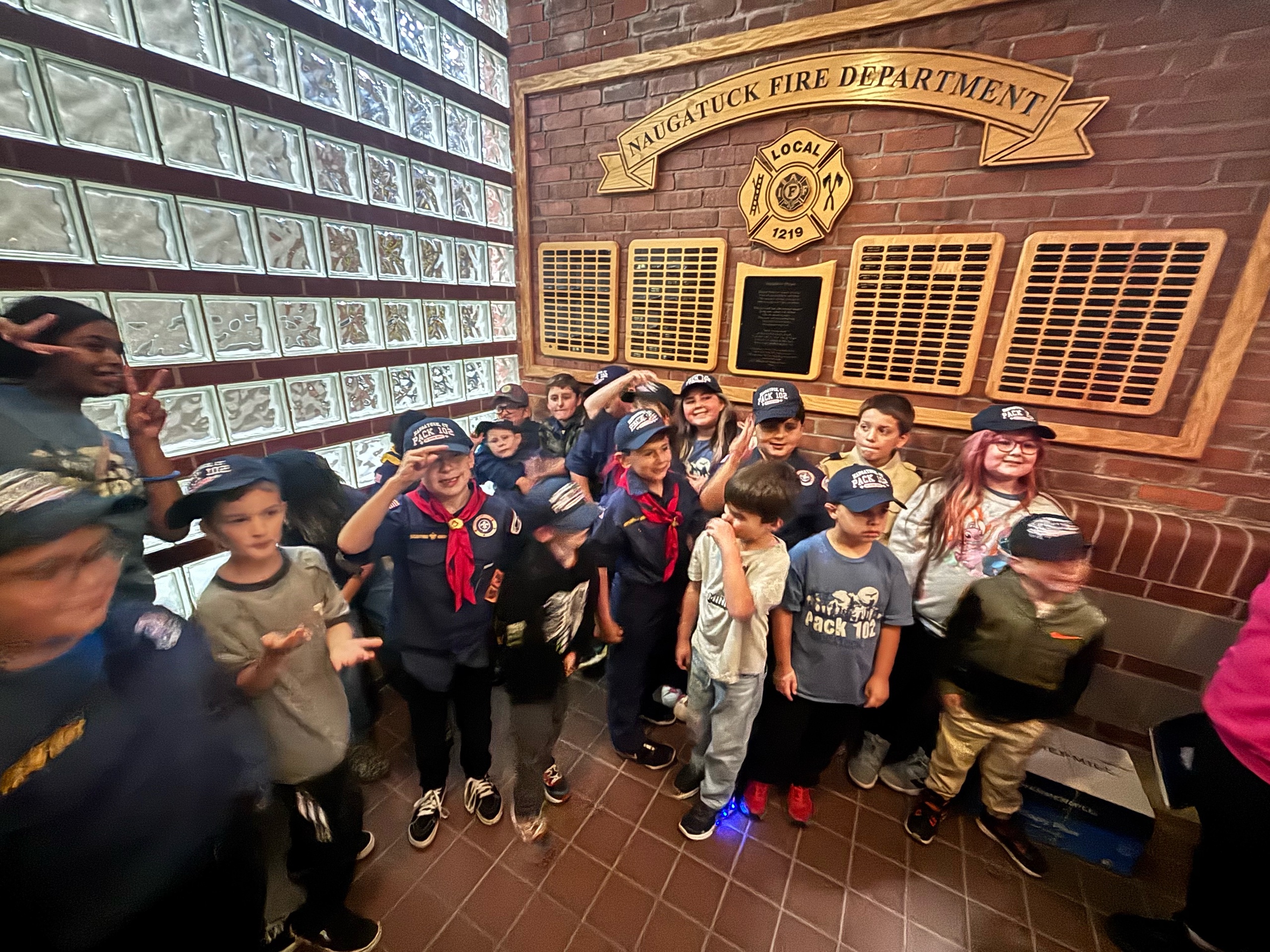 Naugatuck Fire Department Visit photo